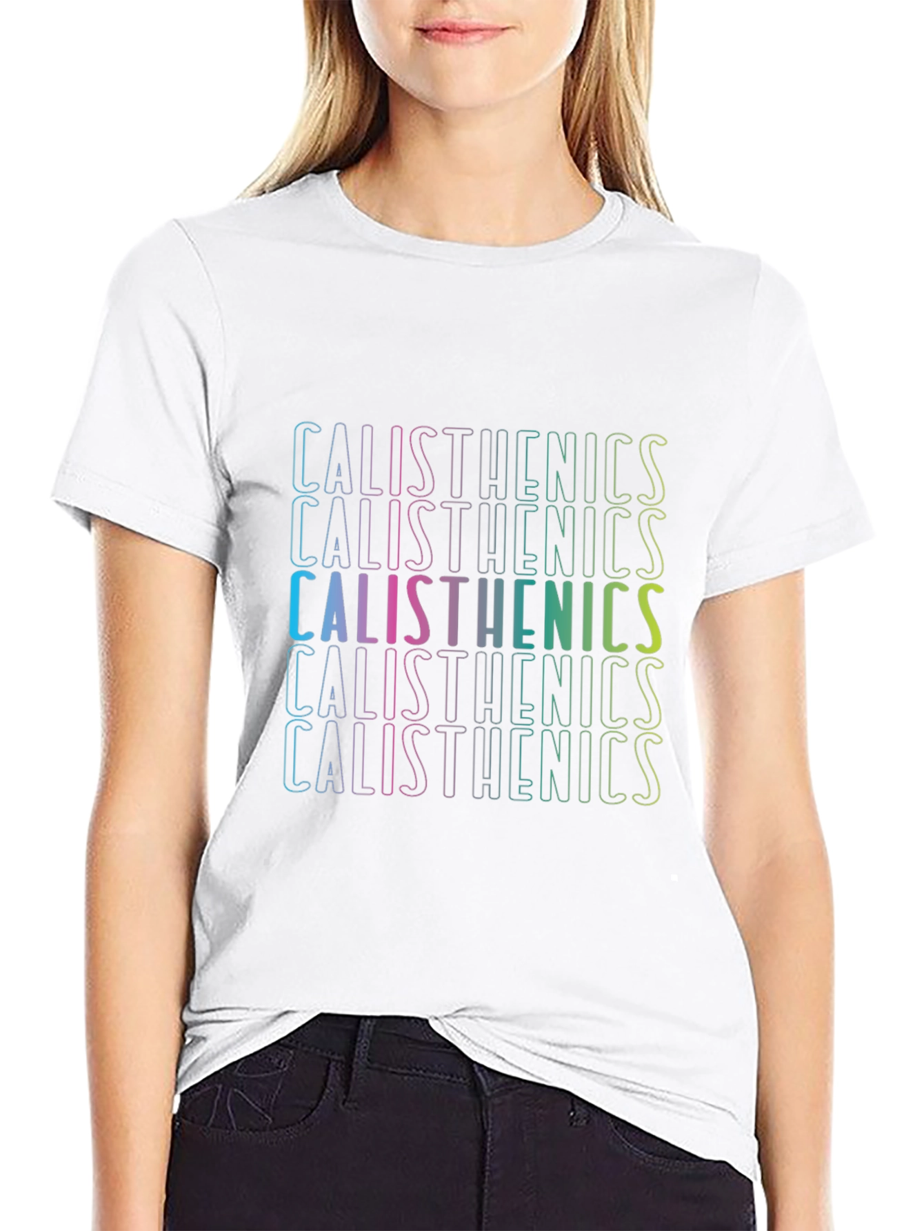 Calisthenics T-Shirt - Black Graphic Tee