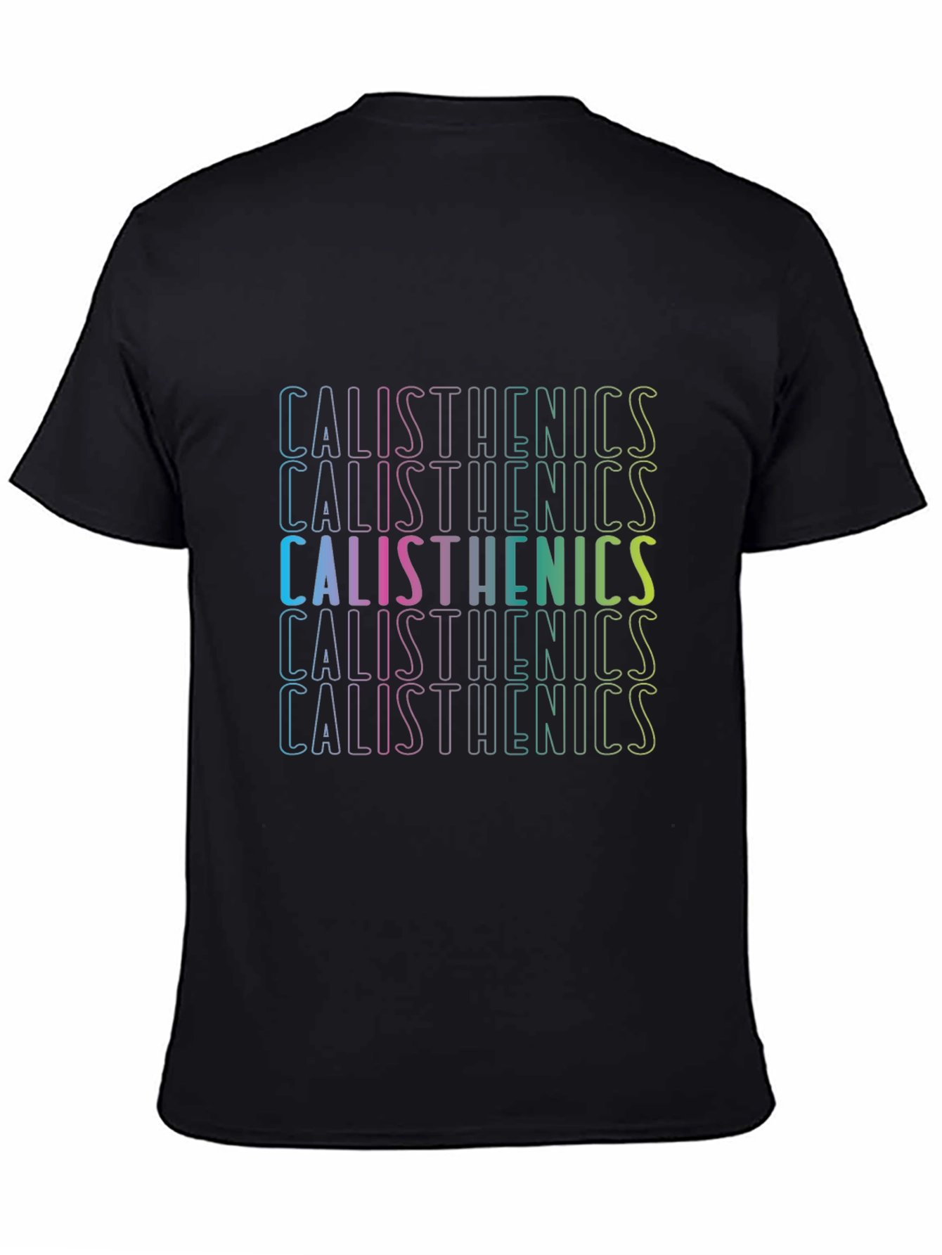 Calisthenics T-Shirt - Black Graphic Tee