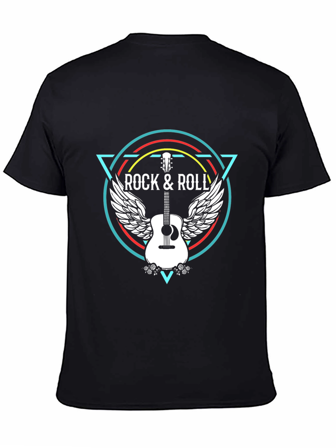 Rock & Roll Guitar Graphic T-Shirt
