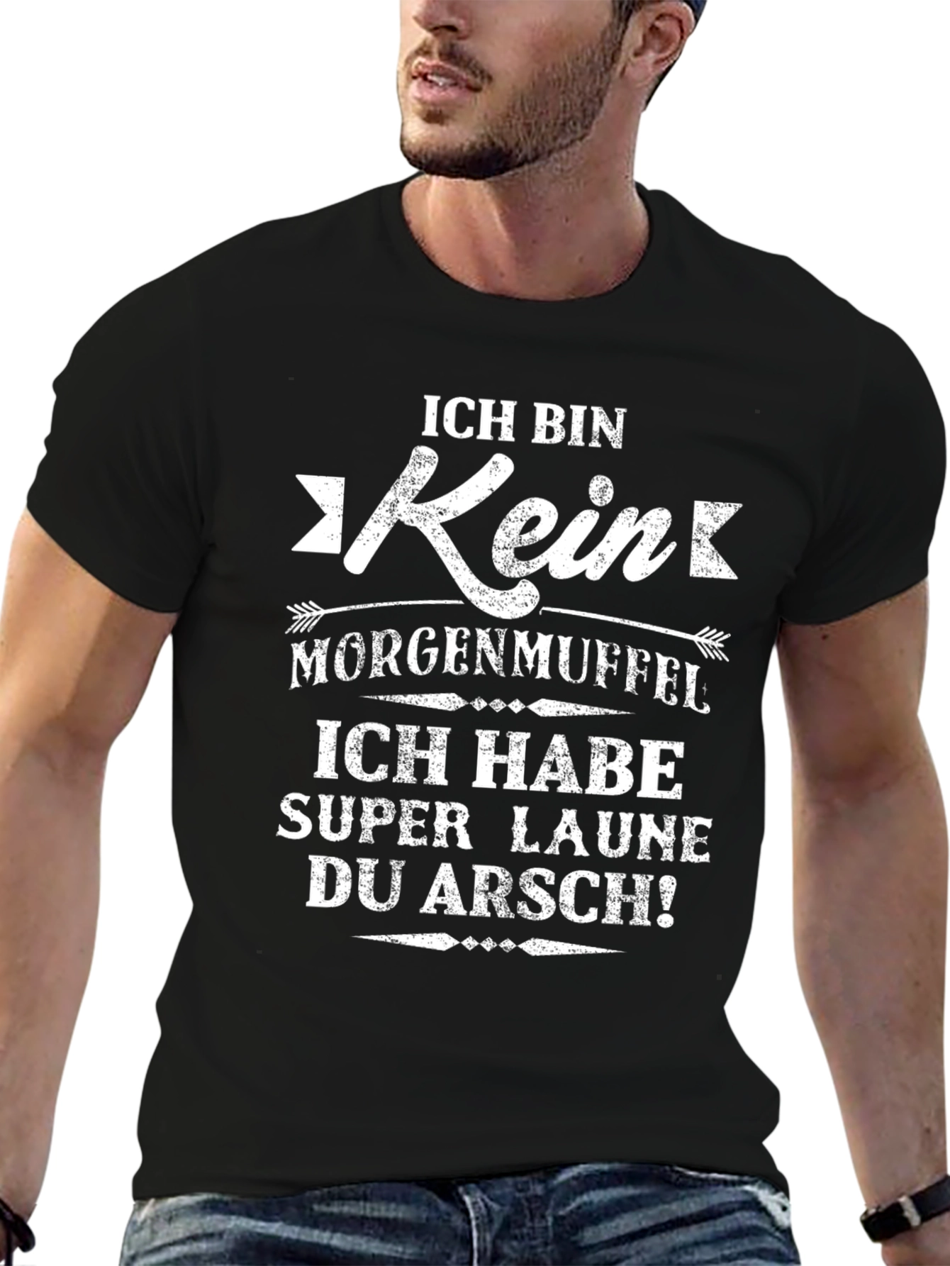 Ich Bin Kein Morgenmuffel Graphic Tee