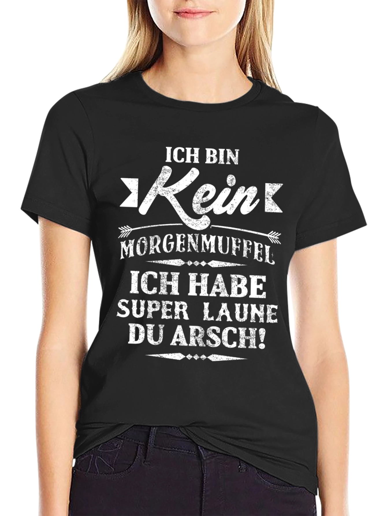 Ich Bin Kein Morgenmuffel Graphic Tee