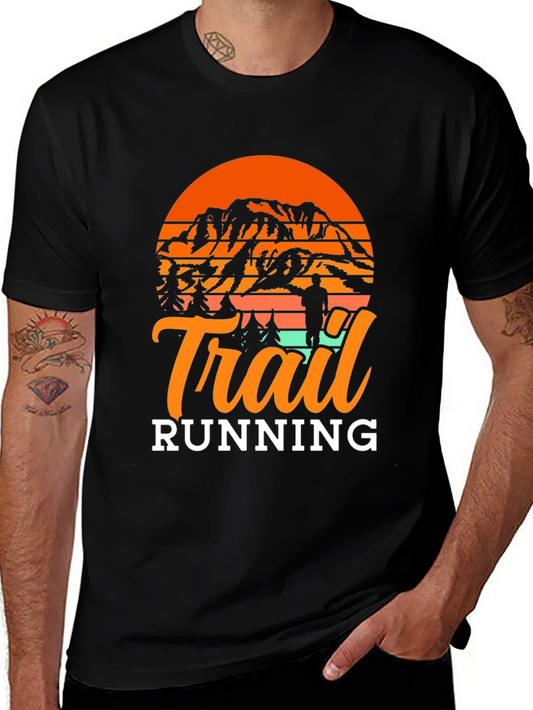 Trail Running Graphic T-Shirt