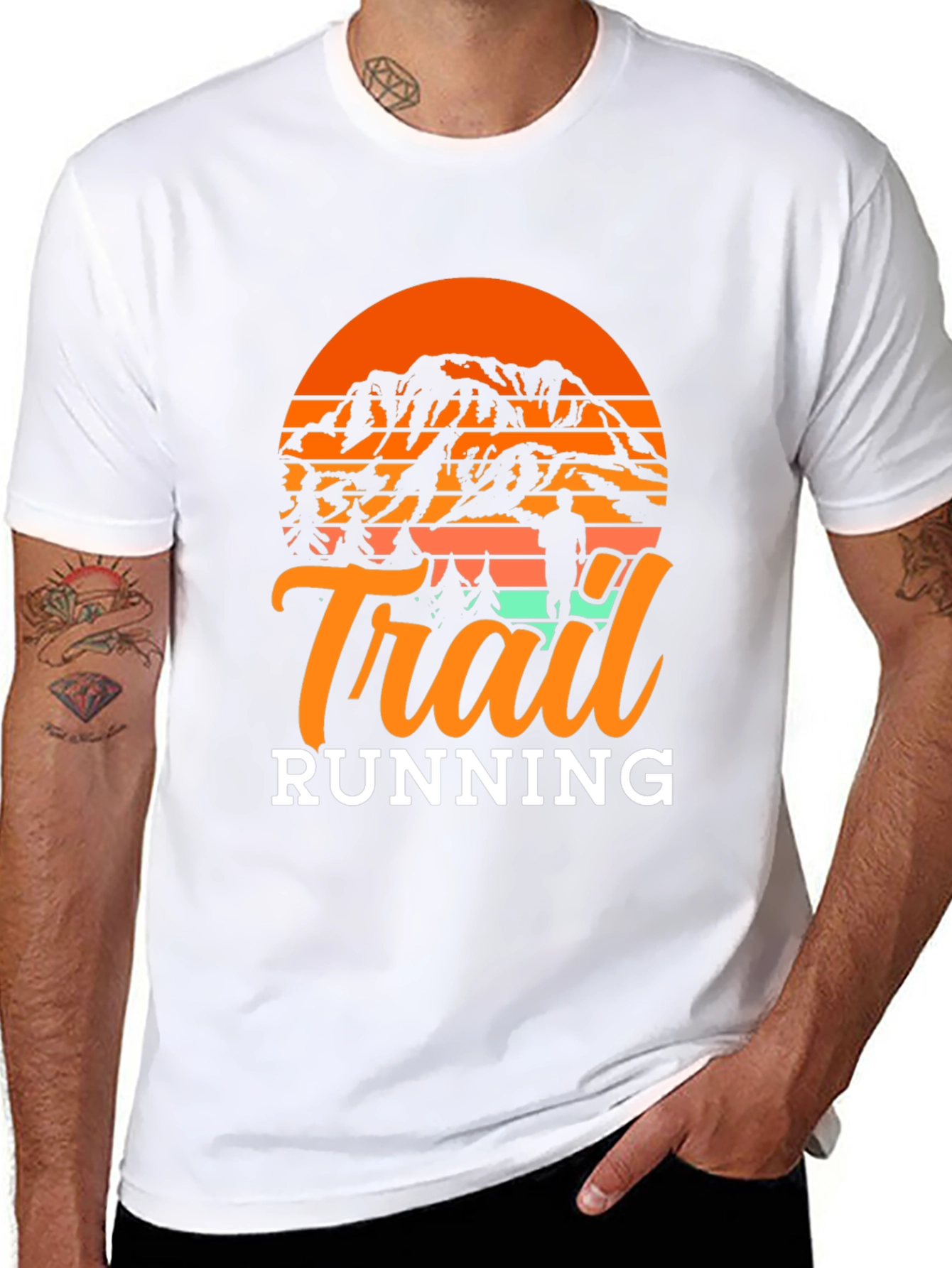Trail Running Graphic T-Shirt