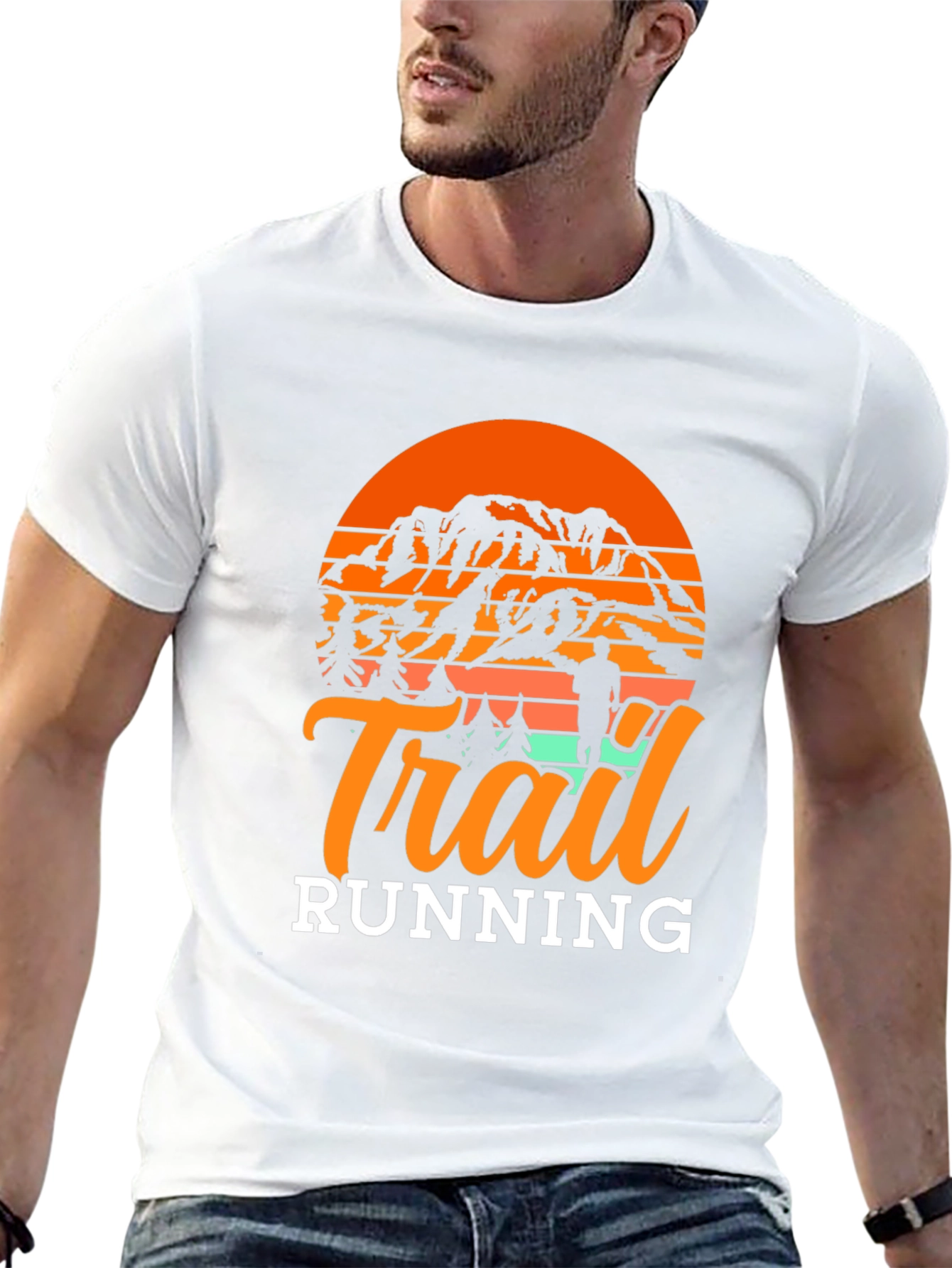 Trail Running Graphic T-Shirt