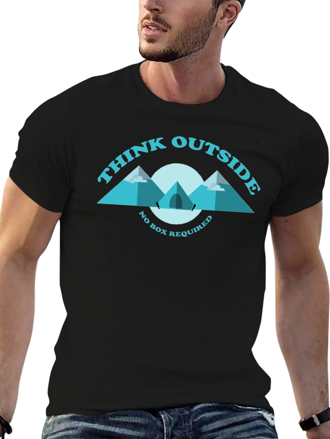 Think Outside Tee - Adventure Awaits!