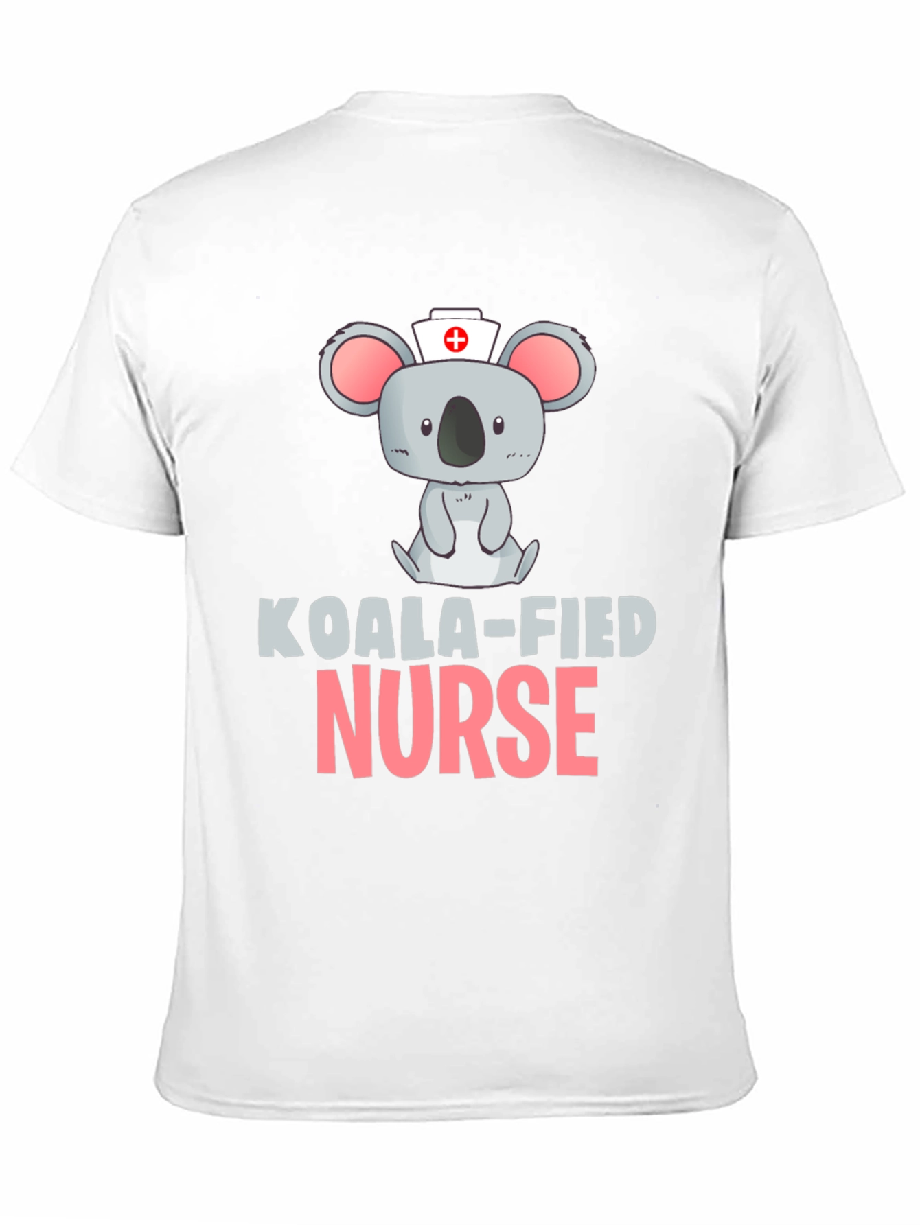 Koala-fied Nurse Black T-Shirt