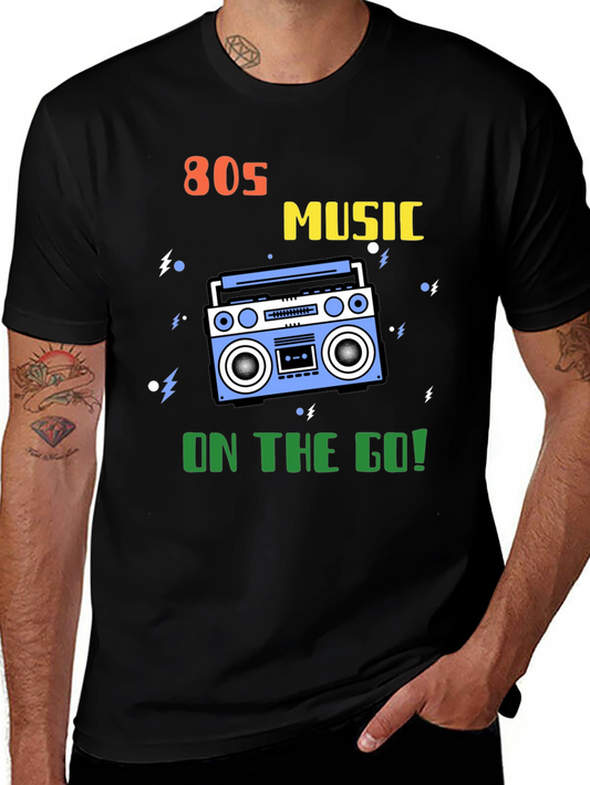 80s Music On The Go! Retro T-Shirt