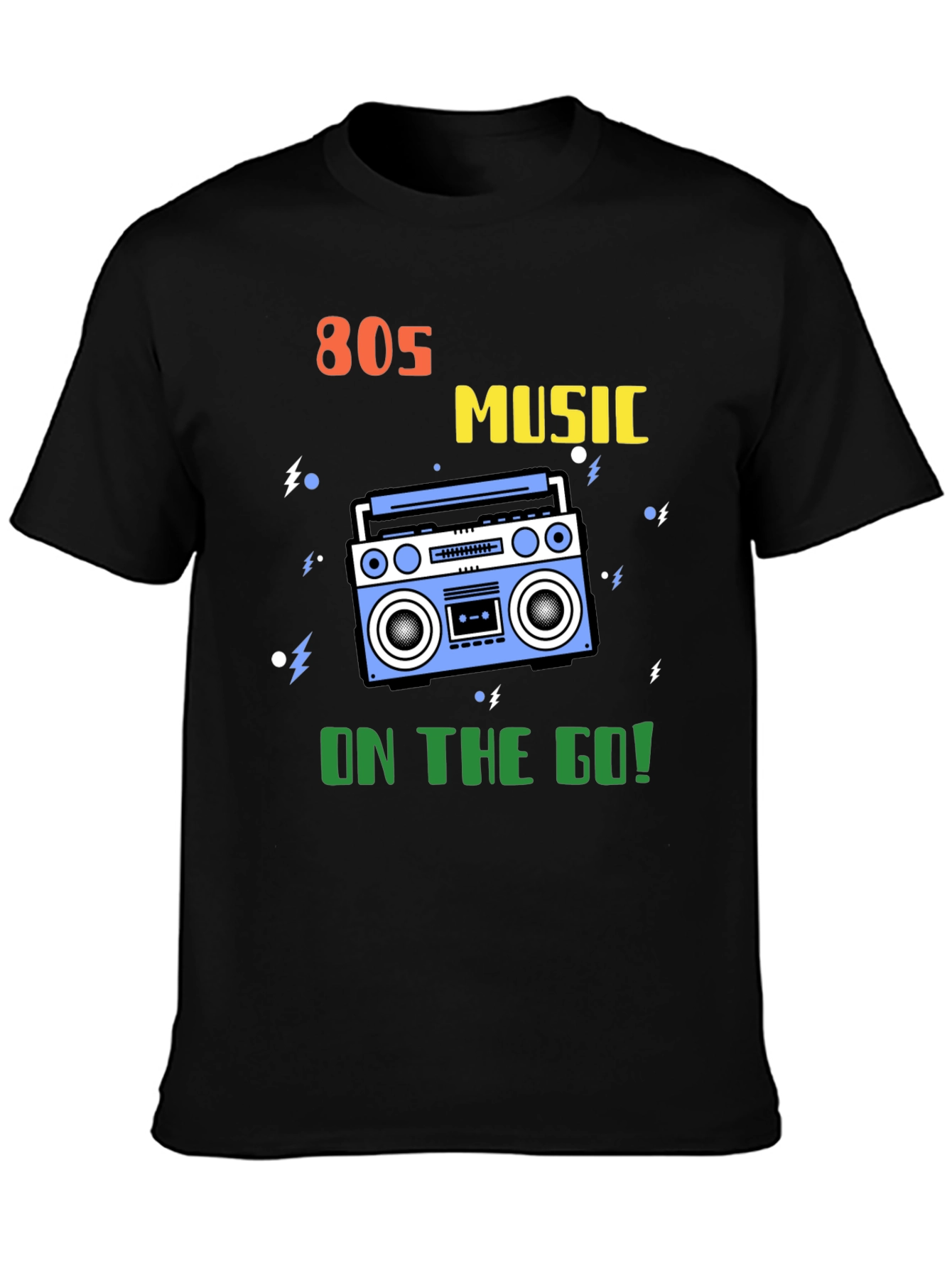 80s Music On The Go! Retro T-Shirt