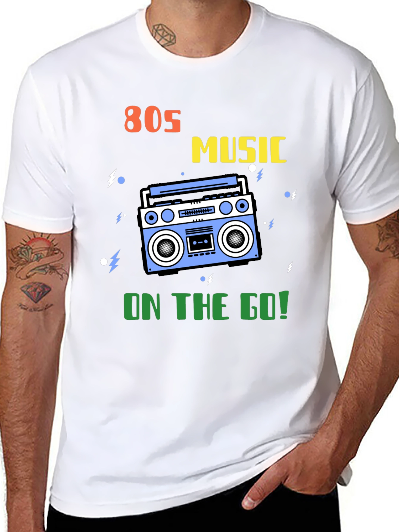 80s Music On The Go! Retro T-Shirt