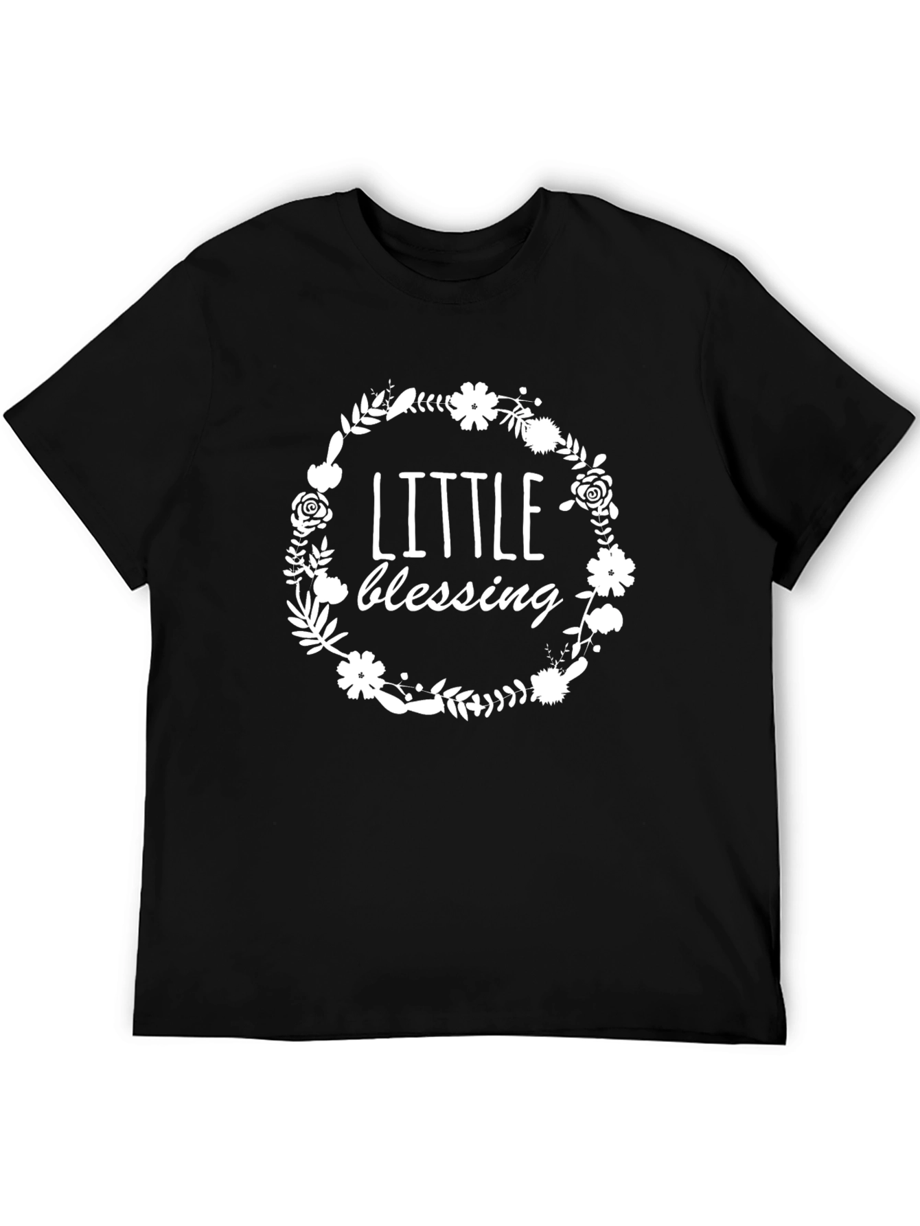 Little Blessing Graphic Tee - Unisex Black Shirt