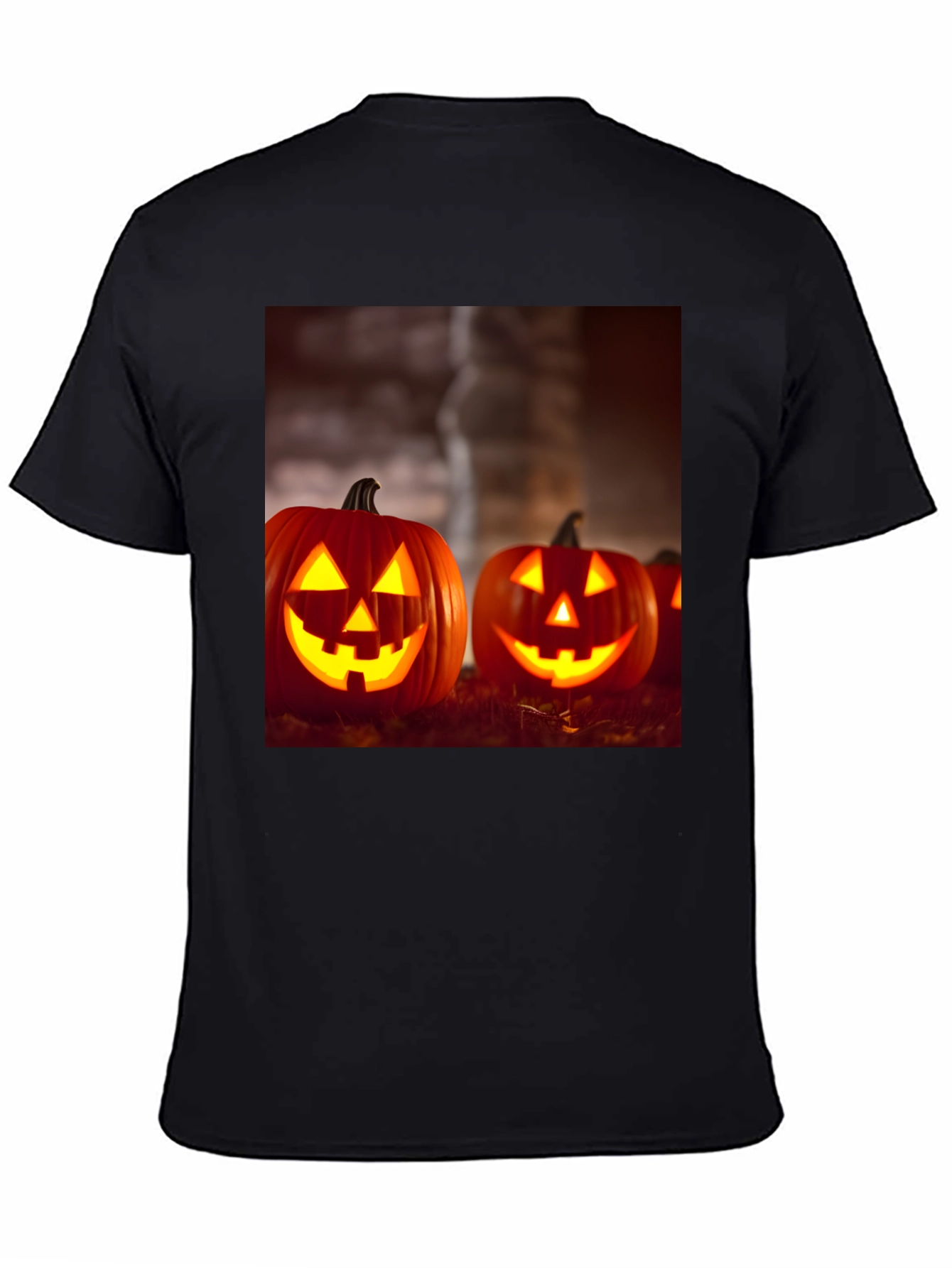 Halloween Pumpkin T-Shirt - Festive Graphic Tee
