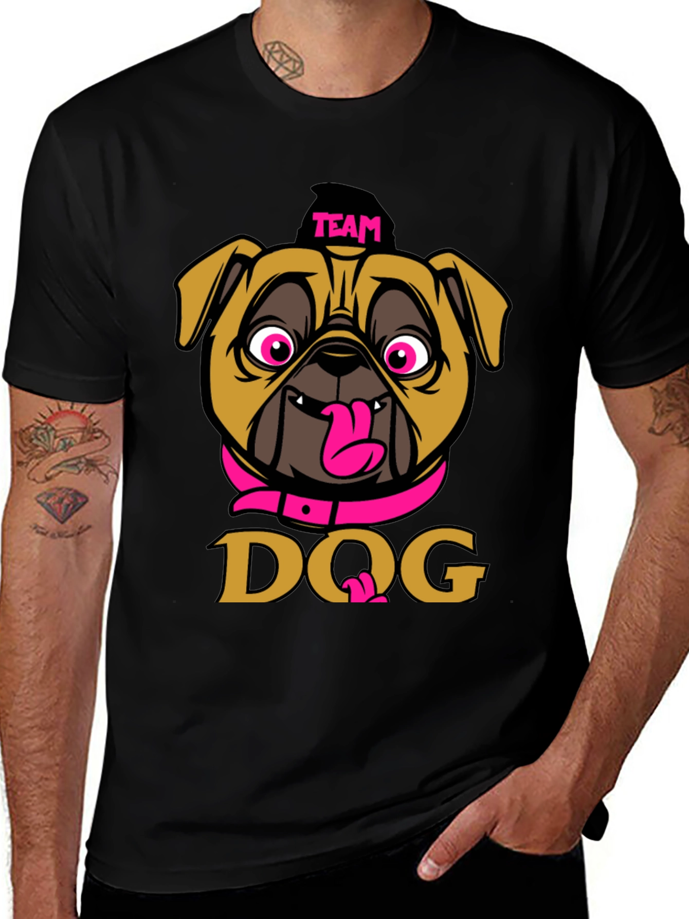 Team Dog Graphic T-Shirt