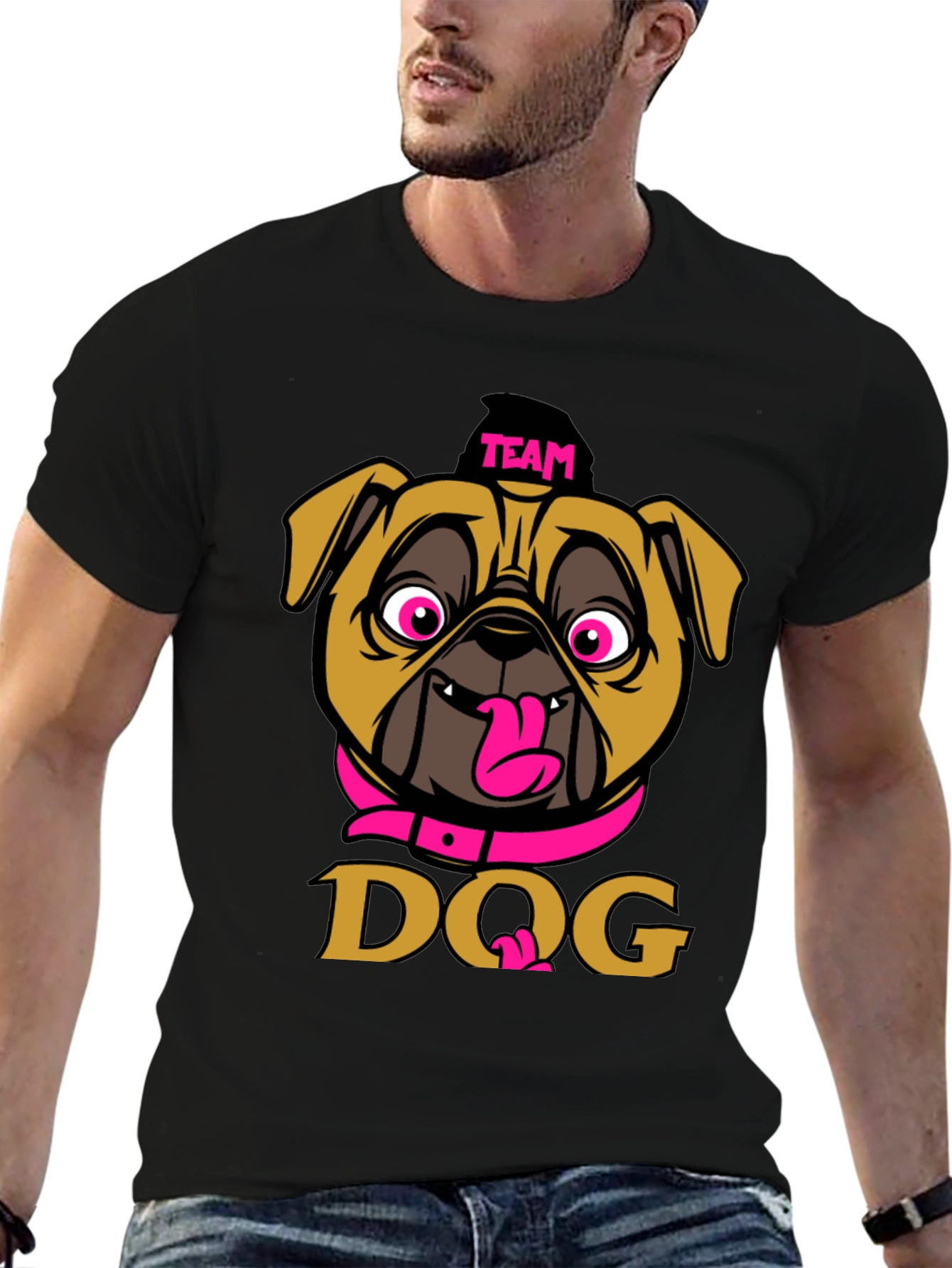 Team Dog Graphic T-Shirt