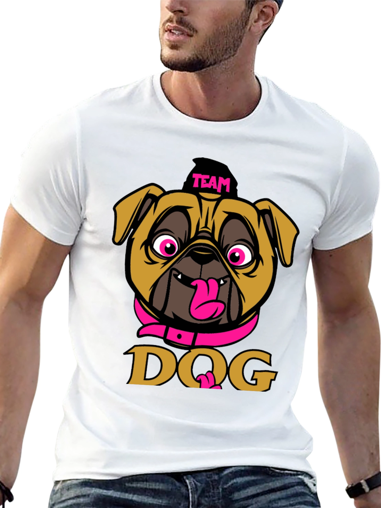 Team Dog Graphic T-Shirt