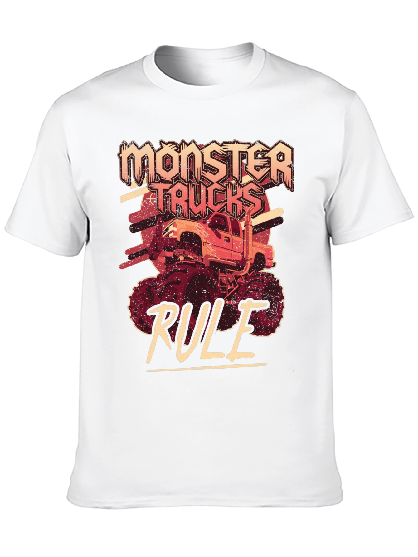 Monster Trucks Rule Graphic Tee