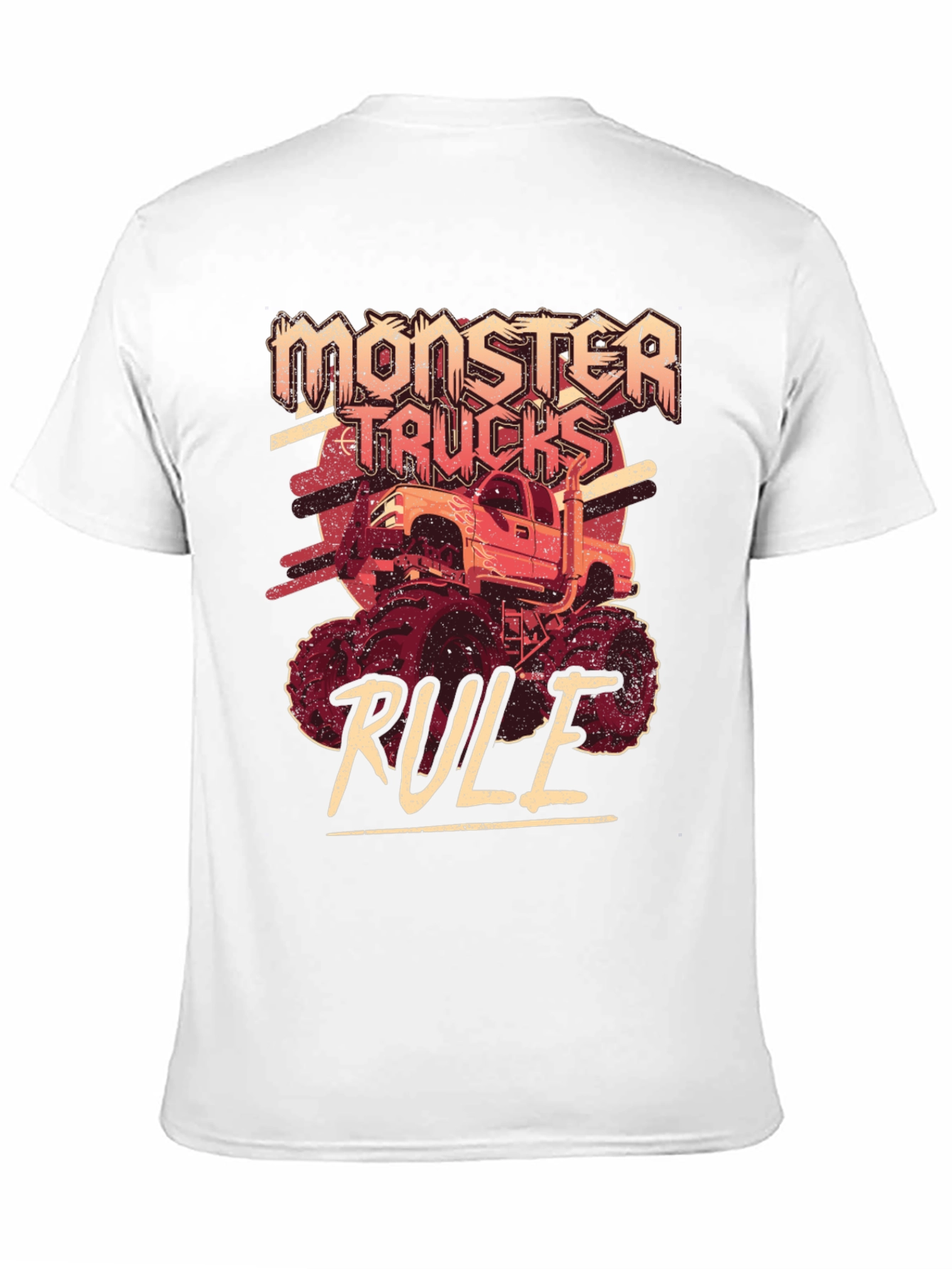Monster Trucks Rule Graphic Tee