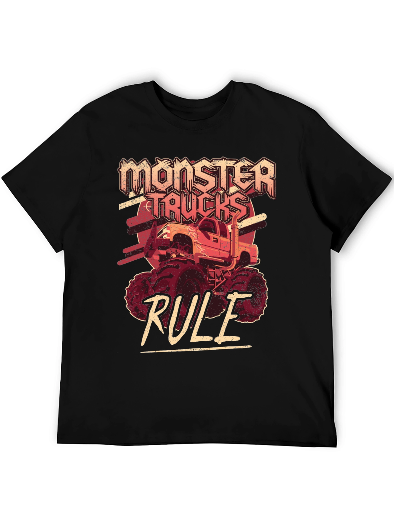 Monster Trucks Rule Graphic Tee
