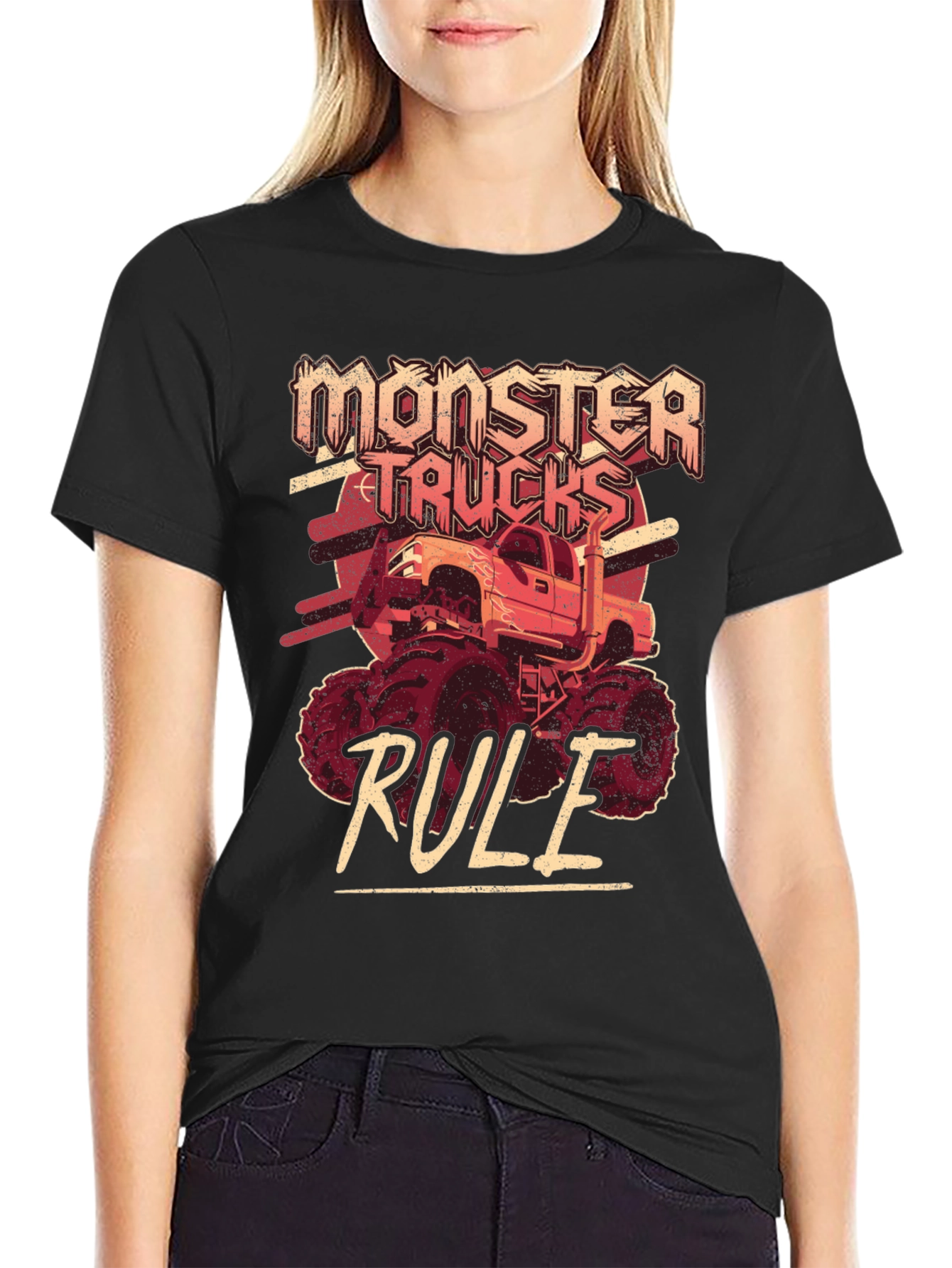 Monster Trucks Rule Graphic Tee