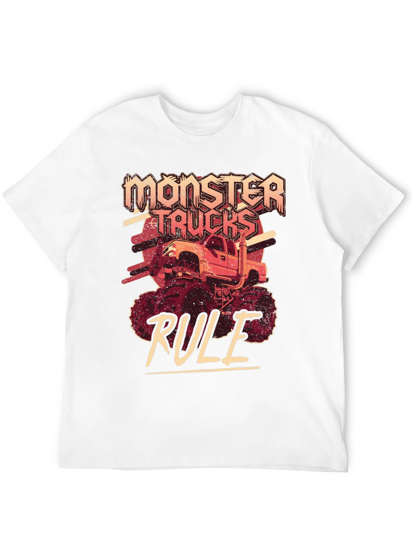 Monster Trucks Rule Graphic Tee