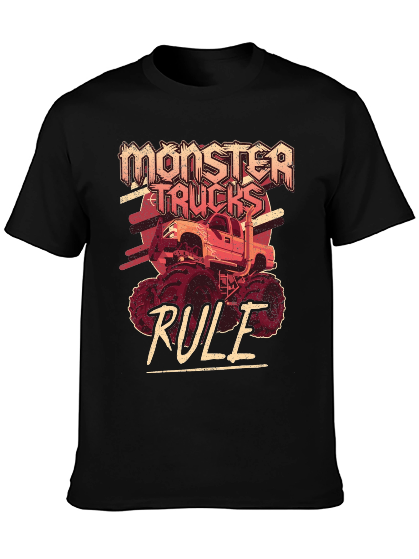Monster Trucks Rule Graphic Tee