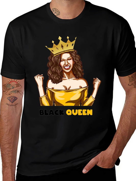 Black Queen Graphic T-Shirt - Stylish & Trendy