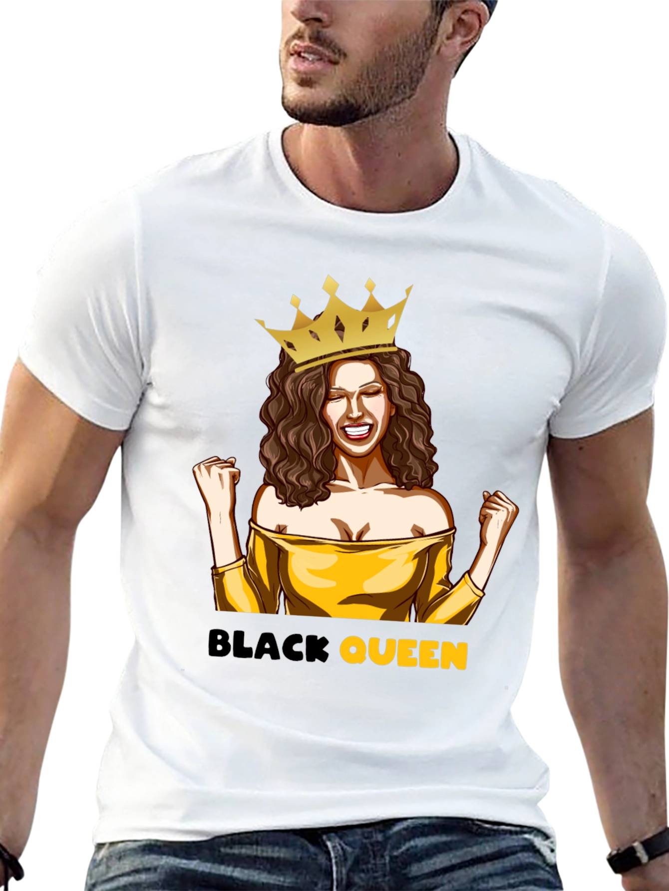 Black Queen Graphic T-Shirt - Stylish & Trendy