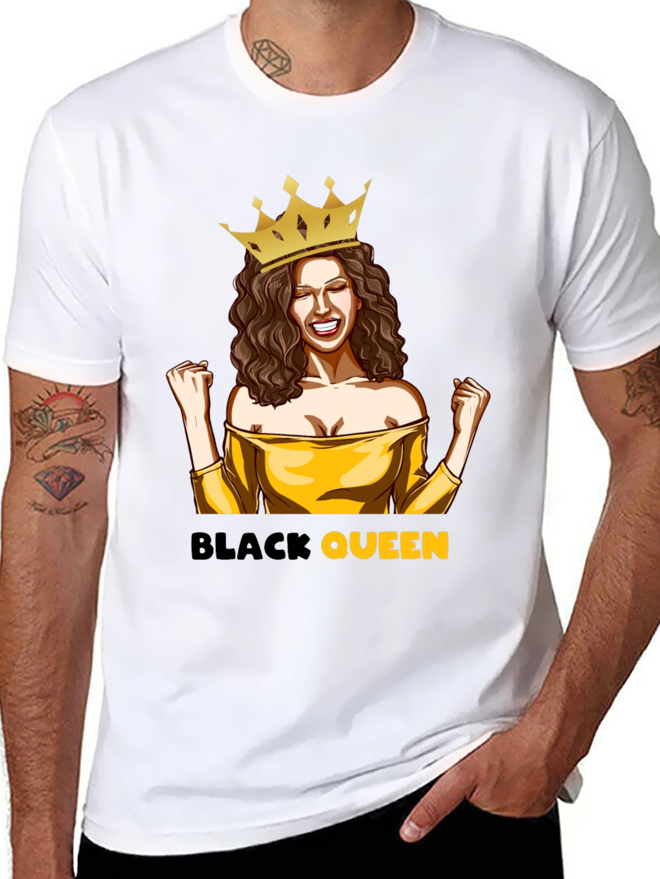 Black Queen Graphic T-Shirt - Stylish & Trendy