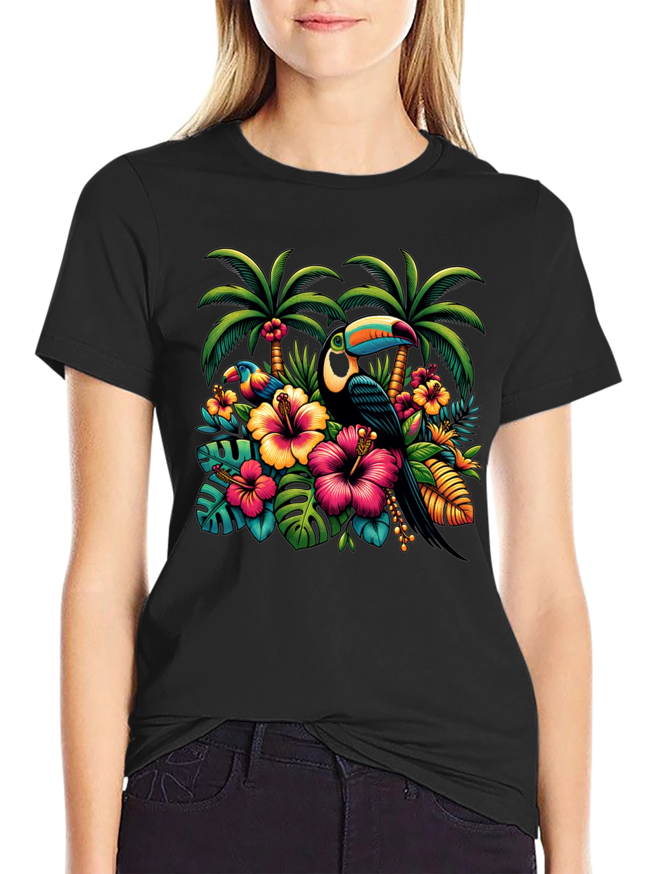 Tropical Toucan Graphic Tee