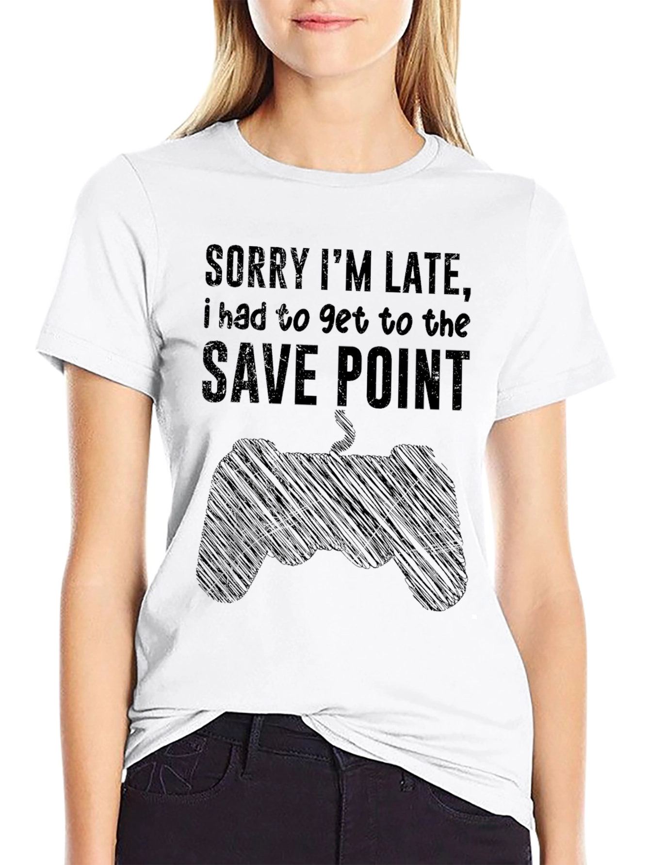 Gamer Save Point T-Shirt - Funny Video Game Tee