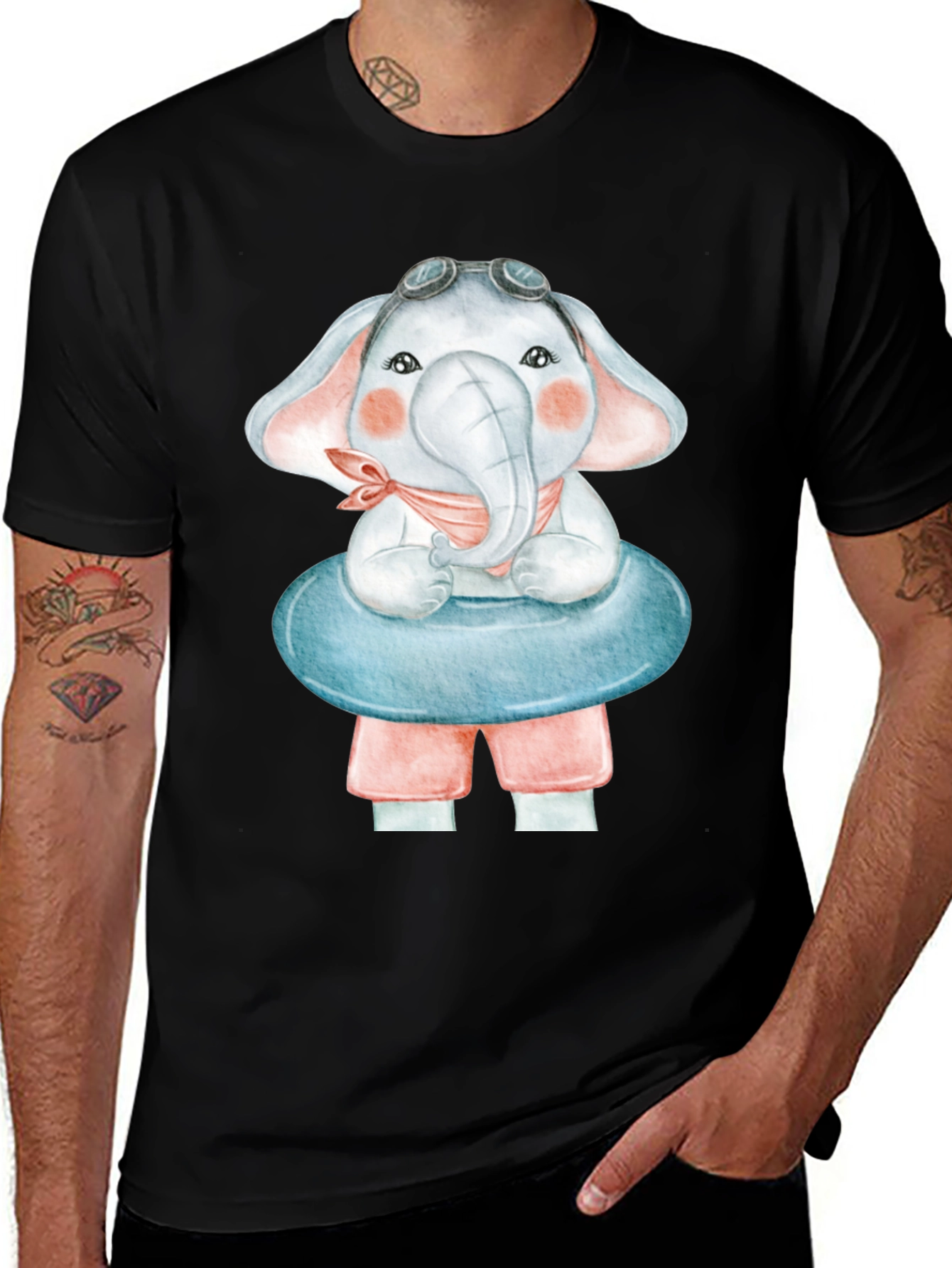 Cute Elephant T-Shirt - Summer Ready!