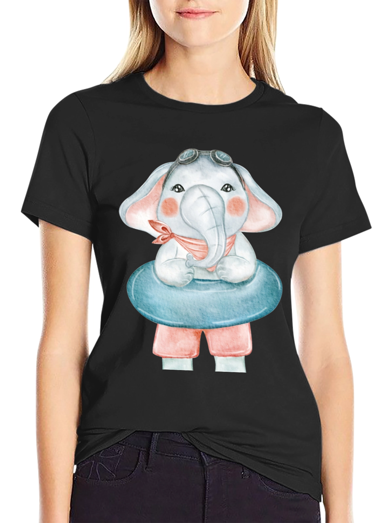 Cute Elephant T-Shirt - Summer Ready!
