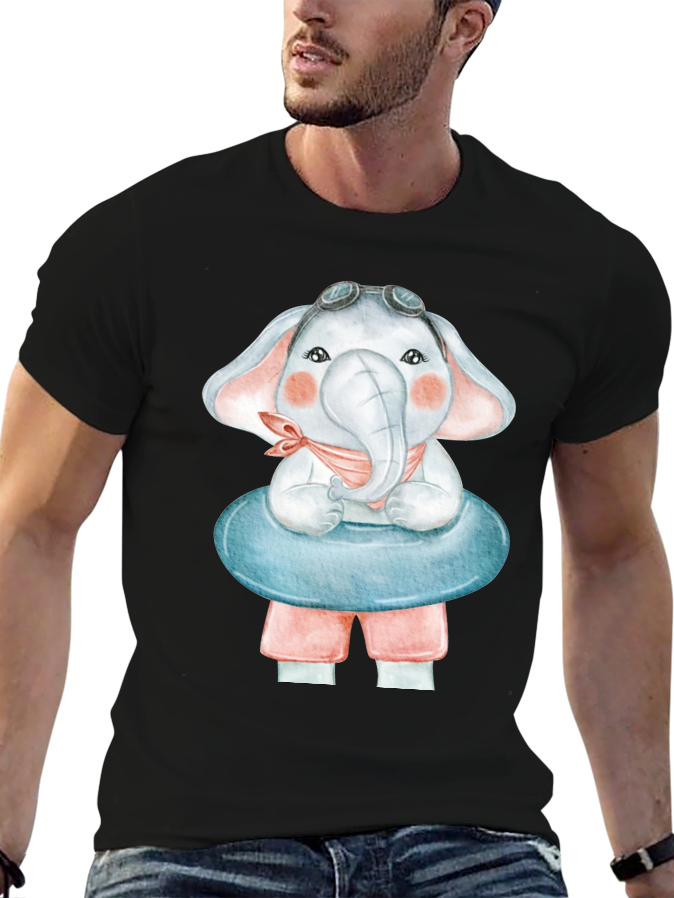 Cute Elephant T-Shirt - Summer Ready!