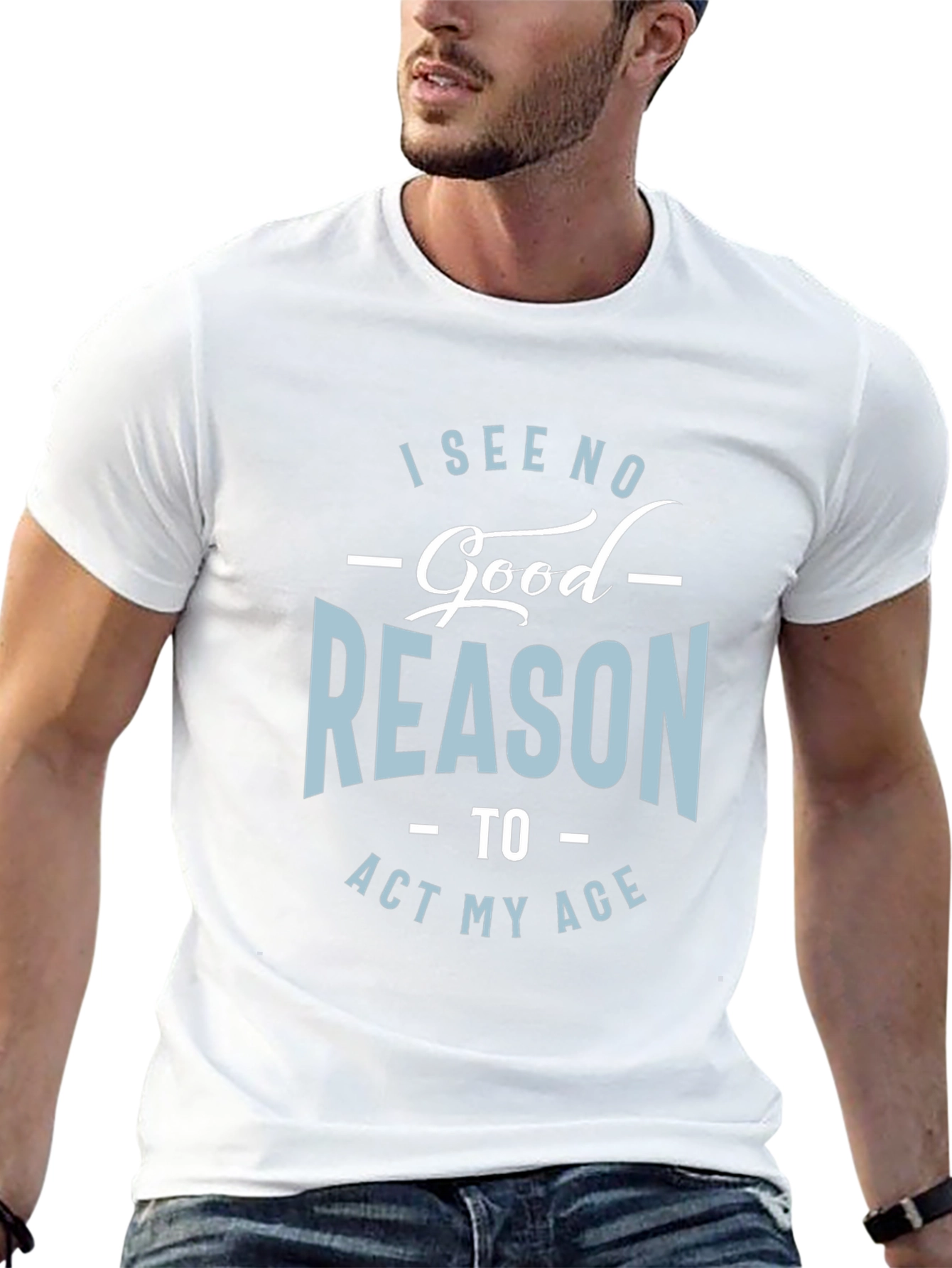 Funny Act My Age Graphic Tee