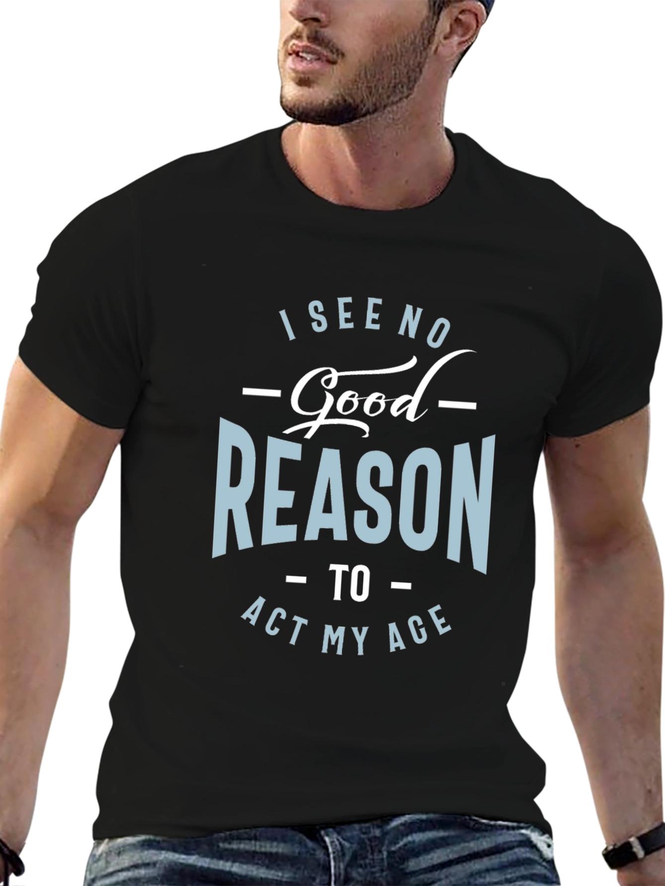 Funny Act My Age Graphic Tee