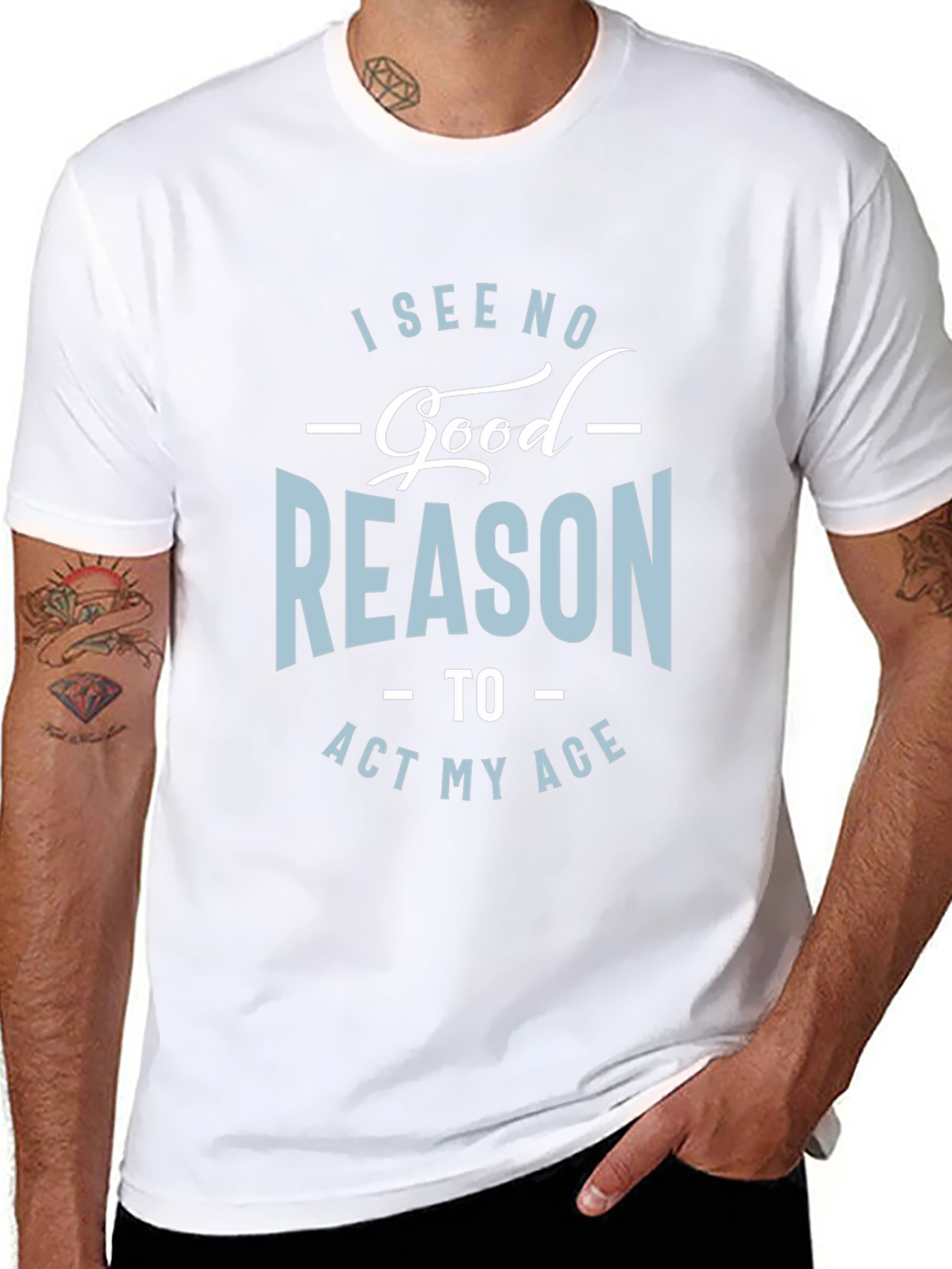 Funny Act My Age Graphic Tee