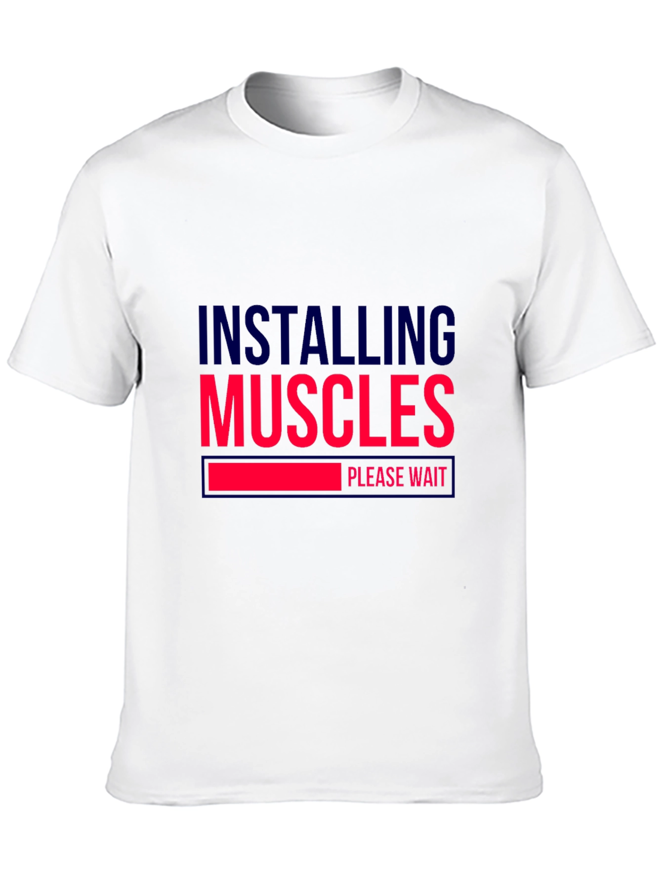 Installing Muscles Black Graphic Tee