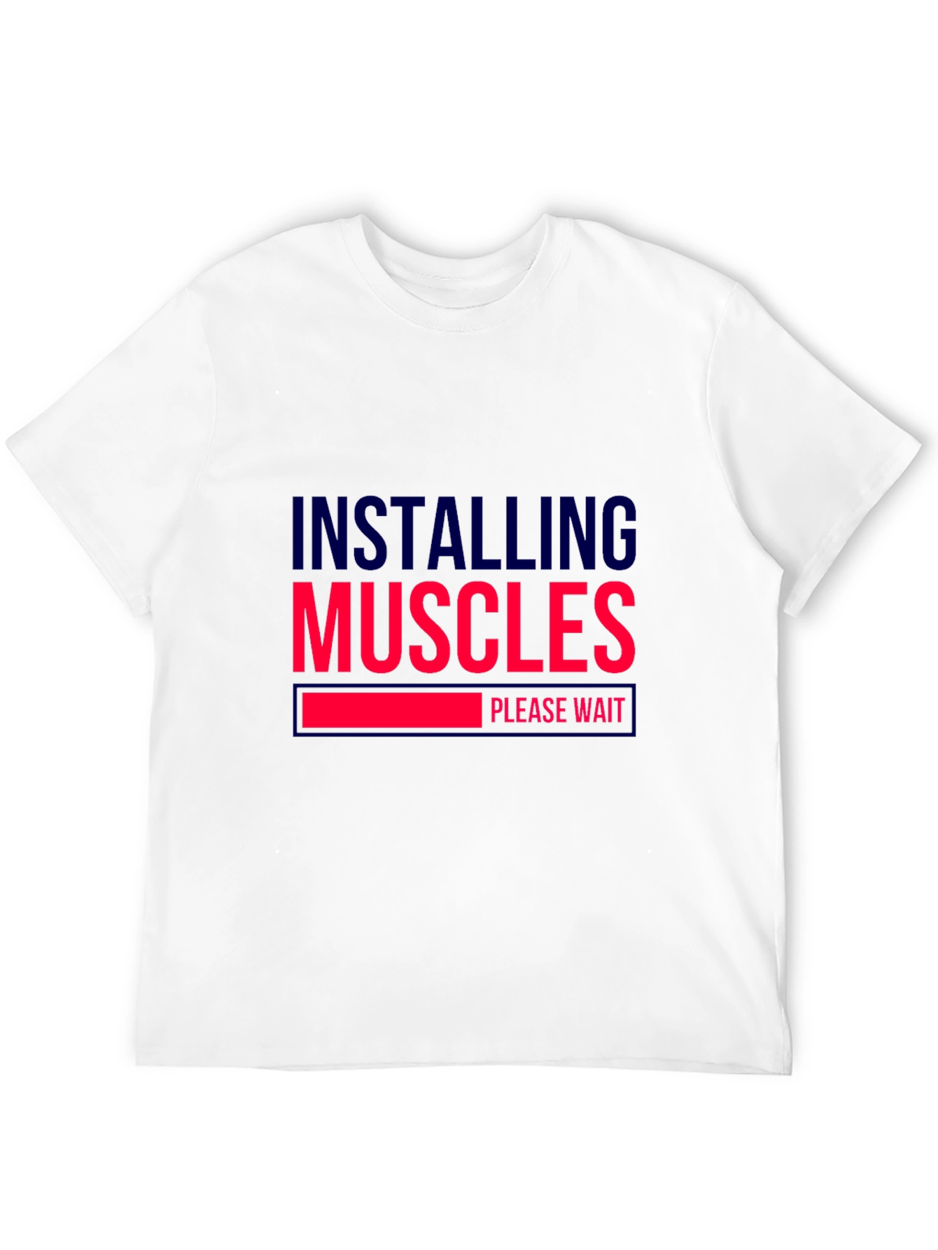 Installing Muscles Black Graphic Tee