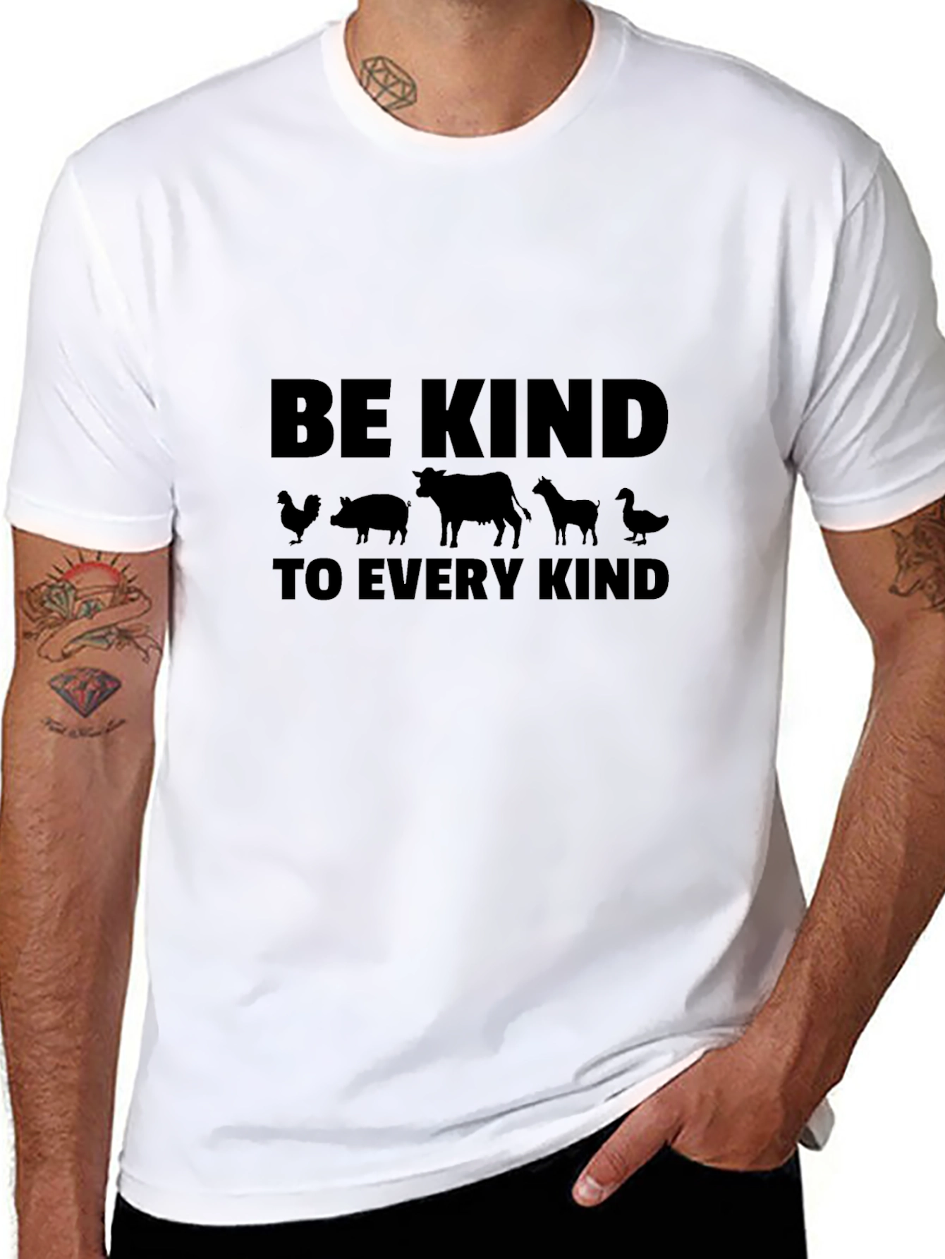 Be Kind to Every Kind Animal Rights T-Shirt