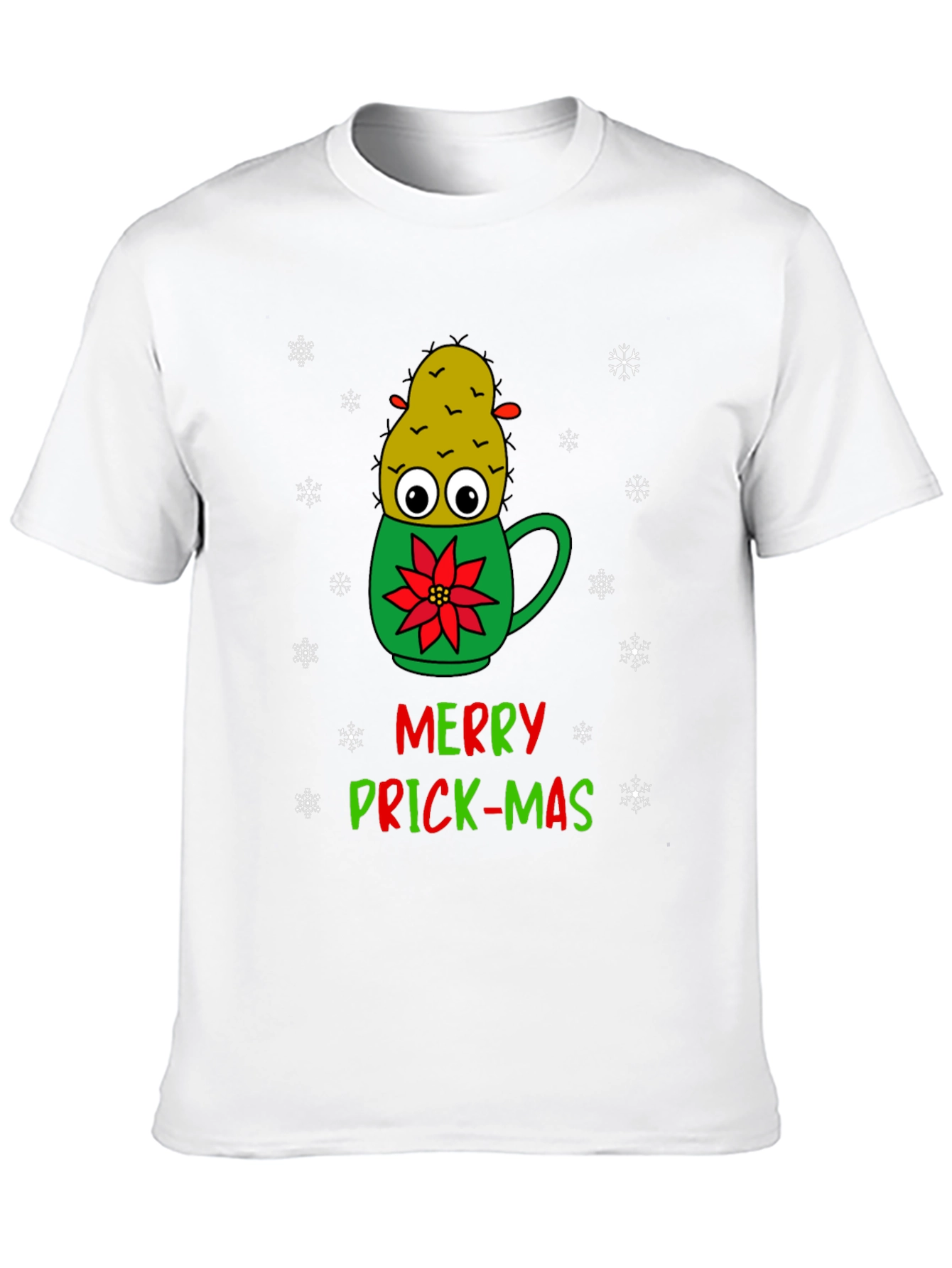 Merry Prick-Mas Cactus Graphic Tee