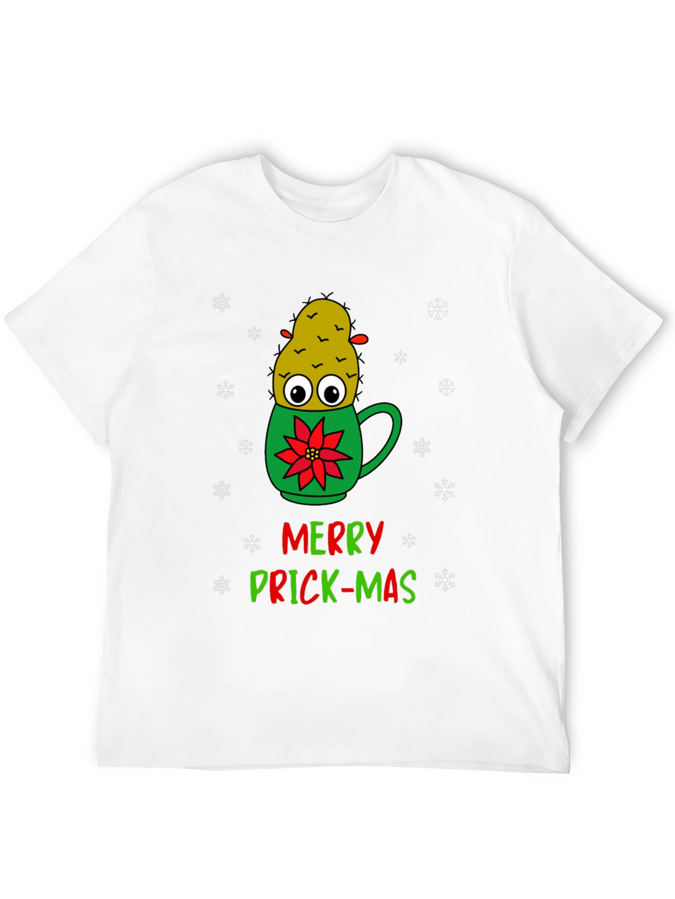 Merry Prick-Mas Cactus Graphic Tee