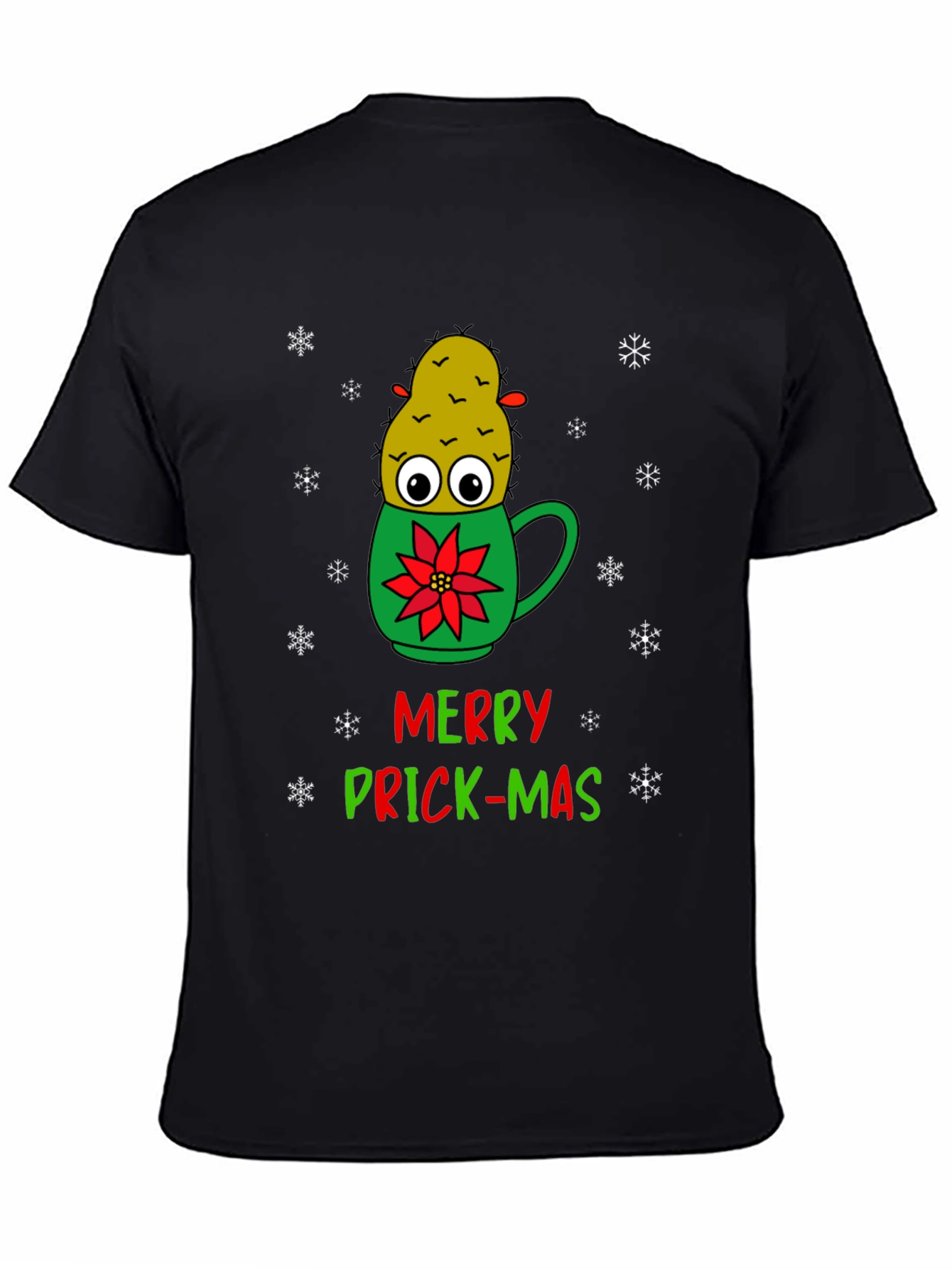 Merry Prick-Mas Cactus Graphic Tee