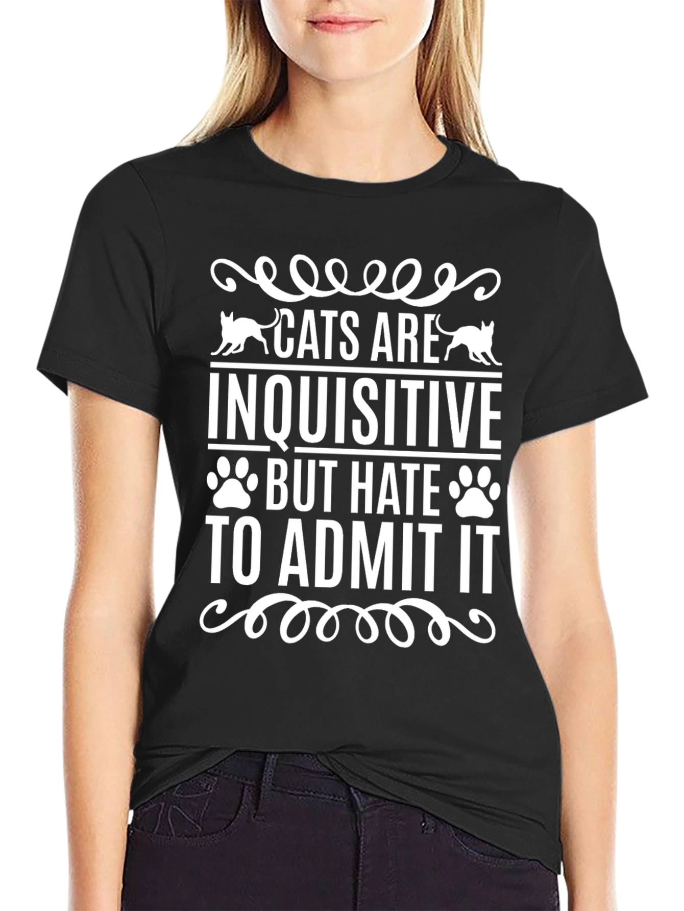 Cats Are Inquisitive T-Shirt