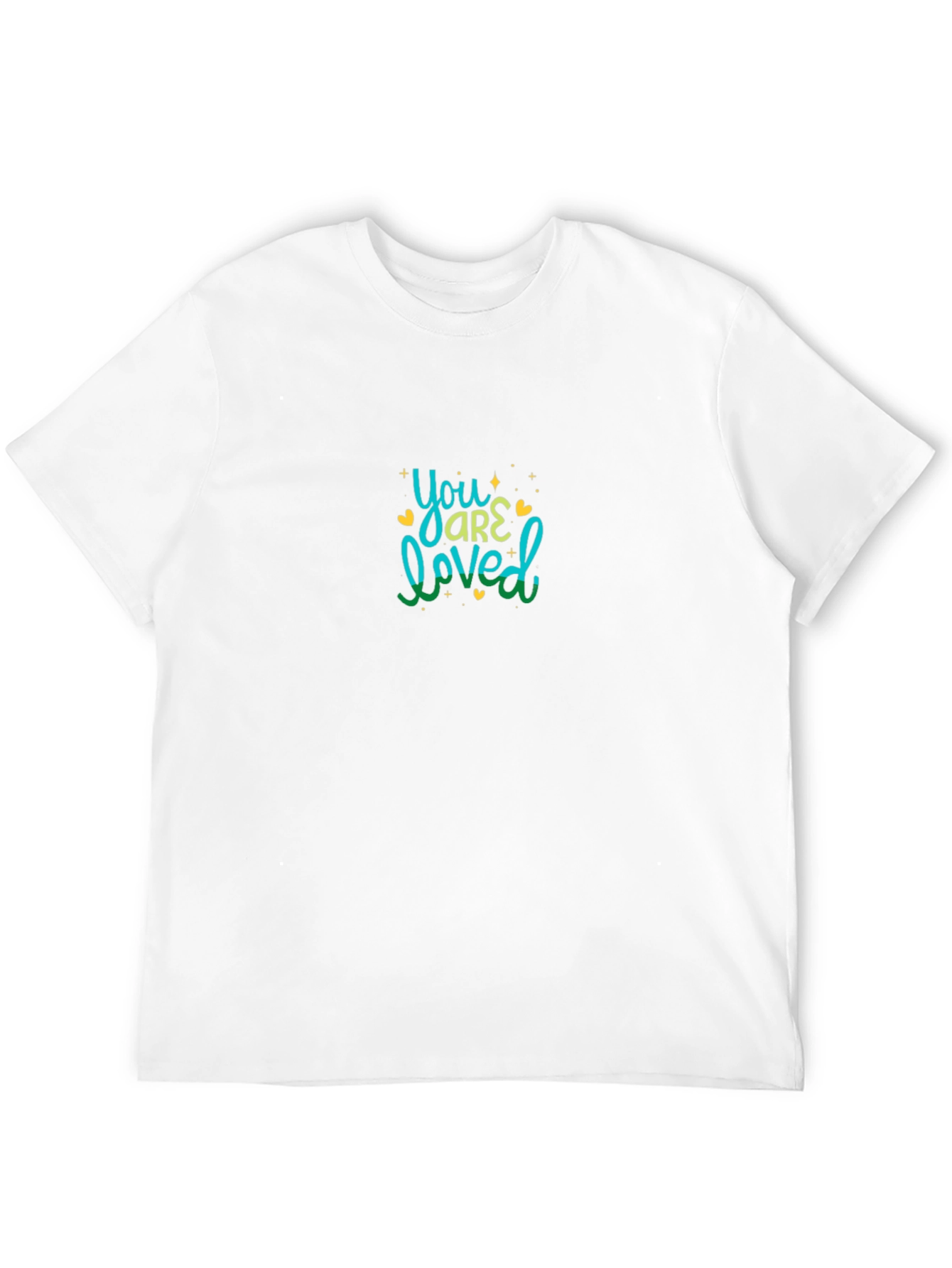 You Are Loved T-Shirt - Black Graphic Tee