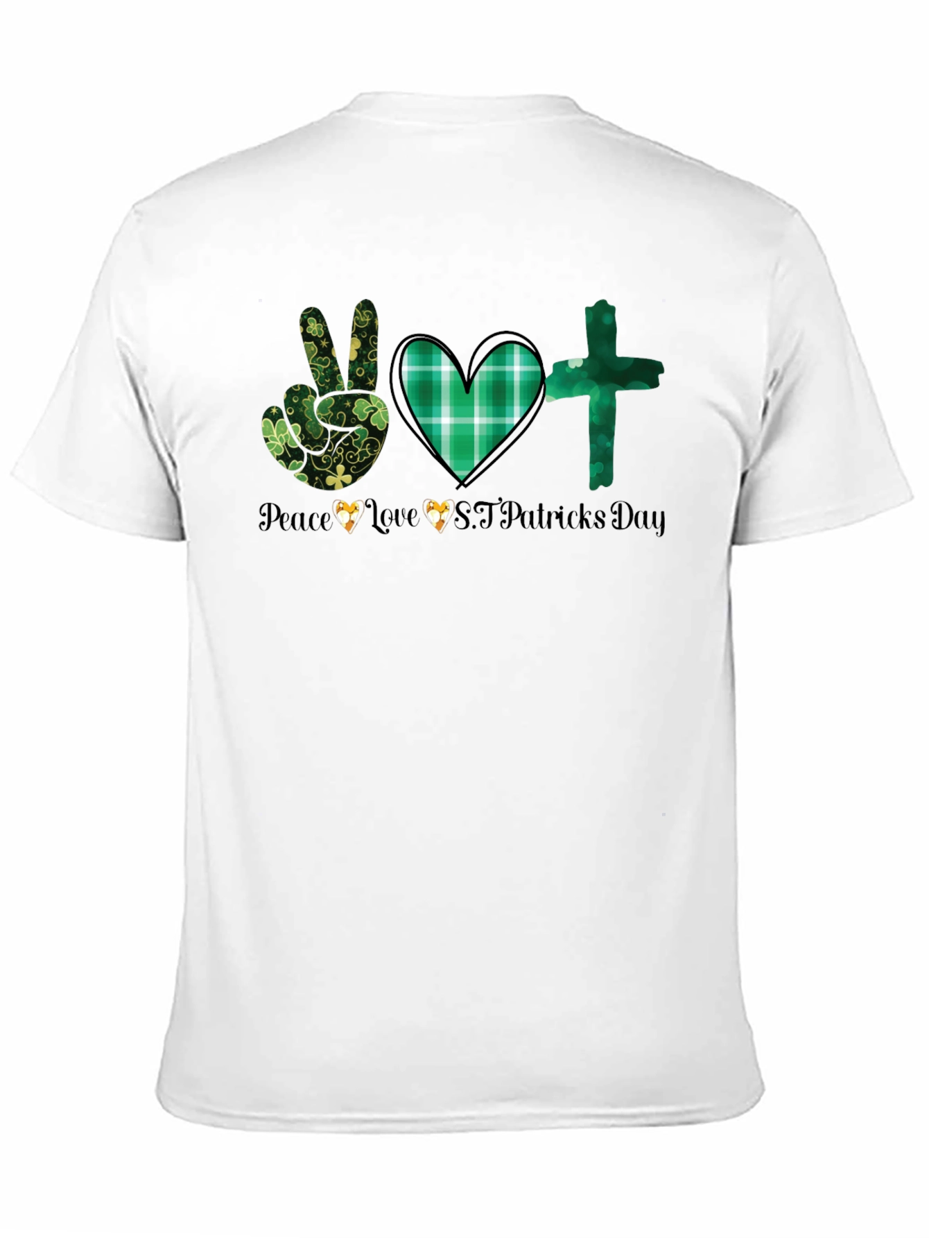 St. Patricks Day Graphic Tee - Peace Love Luck