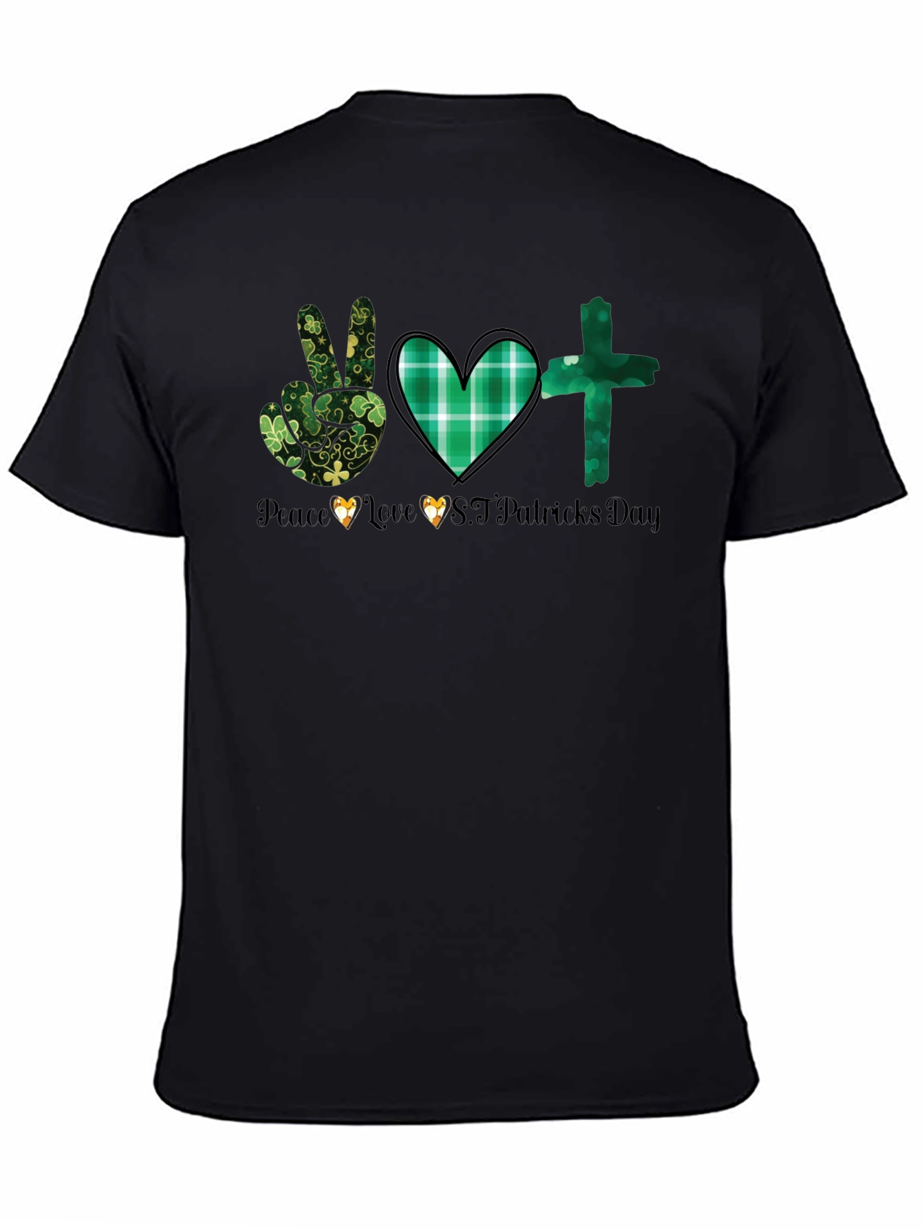St. Patricks Day Graphic Tee - Peace Love Luck