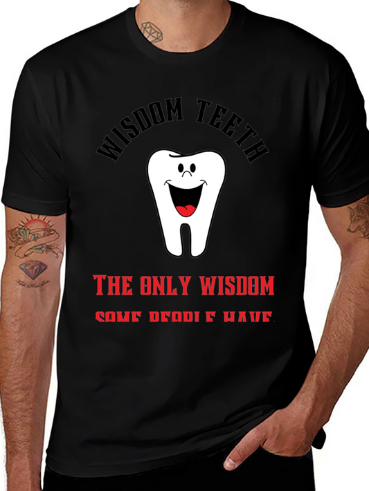 Wisdom Teeth Graphic T-Shirt - Unique Dental Humor