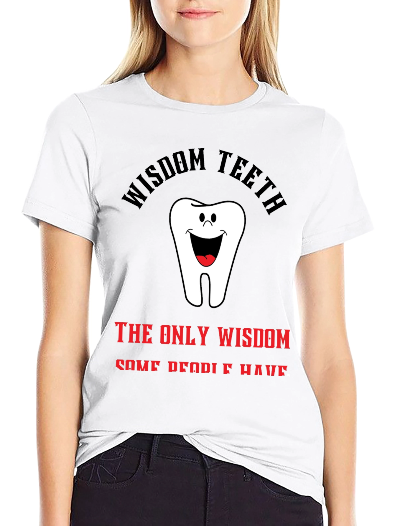 Wisdom Teeth Graphic T-Shirt - Unique Dental Humor