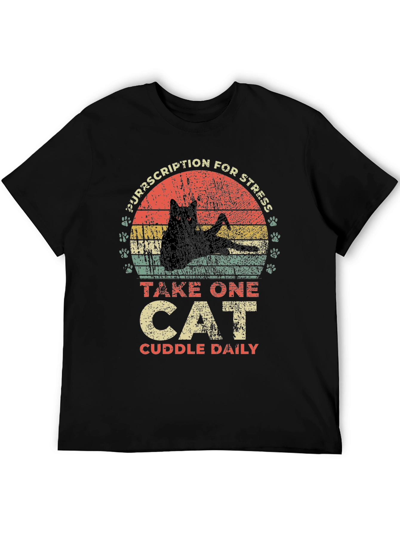 Purrscription for Stress Cat T-Shirt