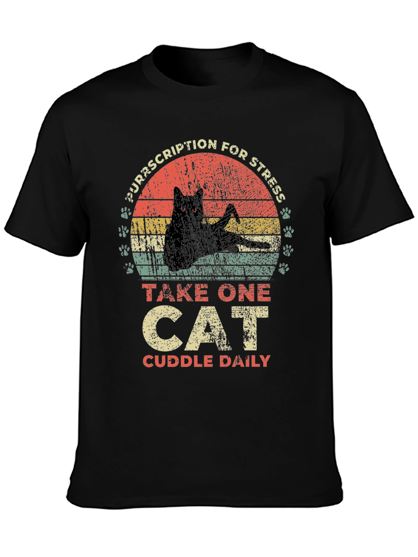 Purrscription for Stress Cat T-Shirt