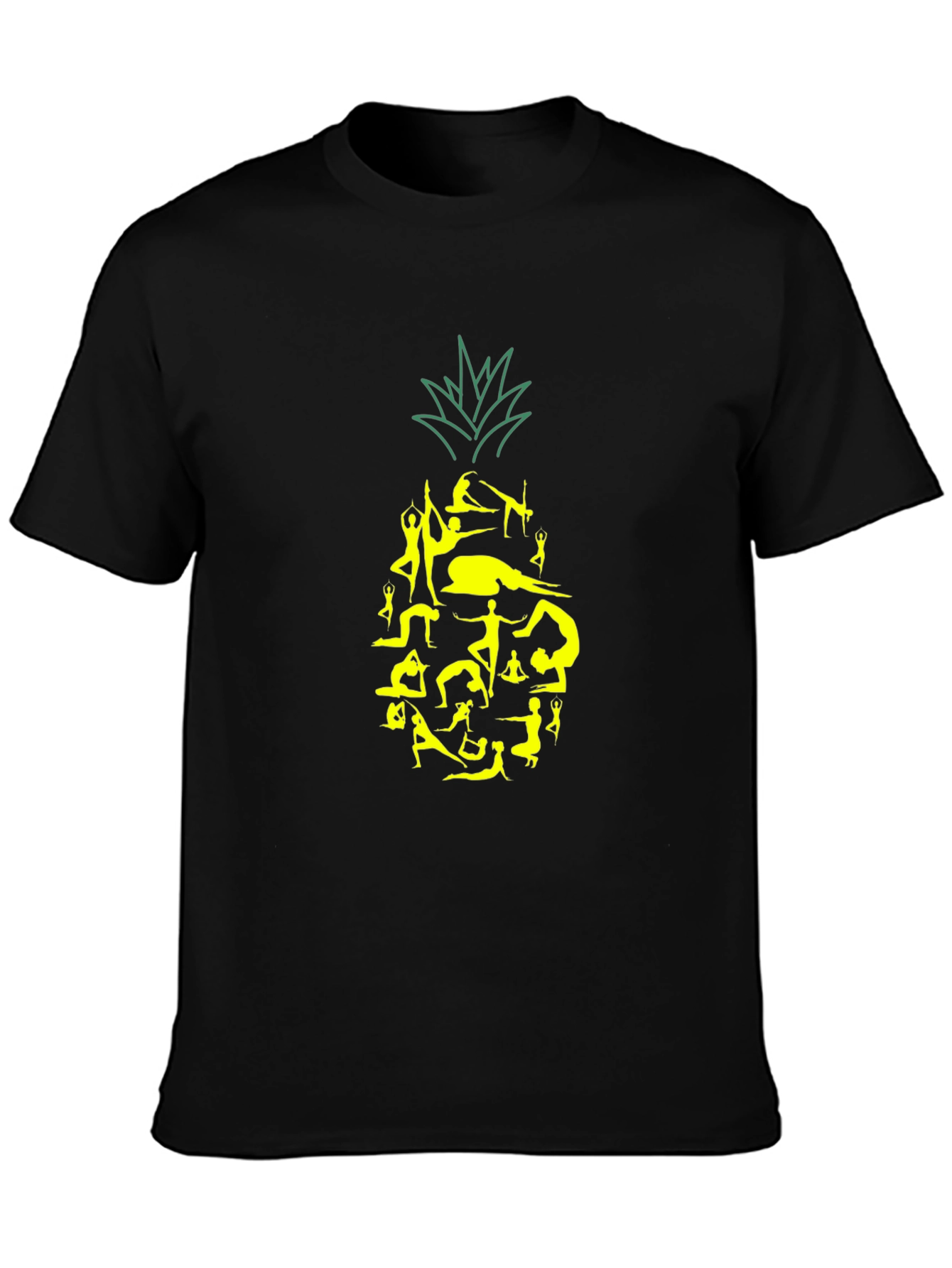 Yoga Pineapple Graphic Tee